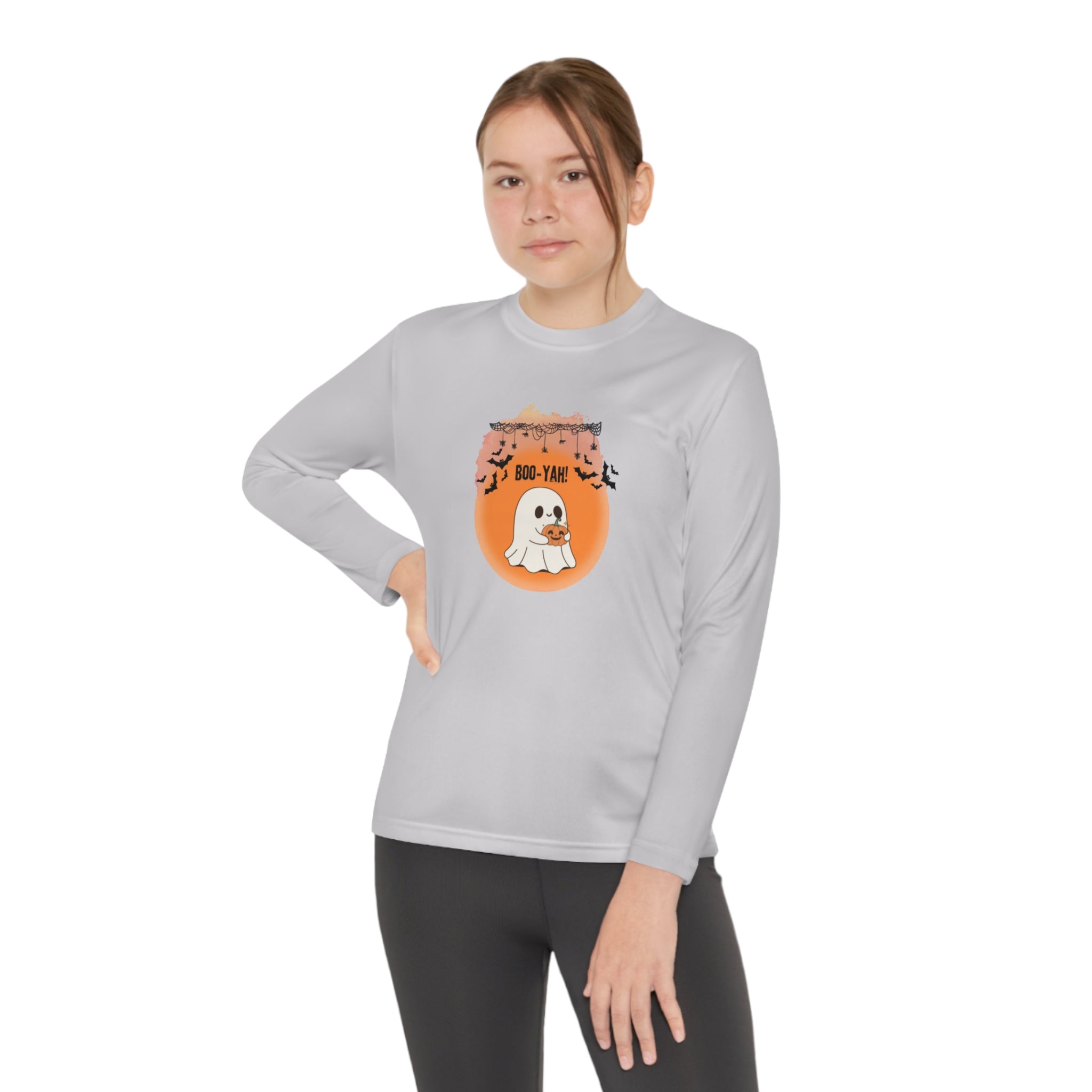 Boo-Yah! Youth Long Sleeve Competitor Tee