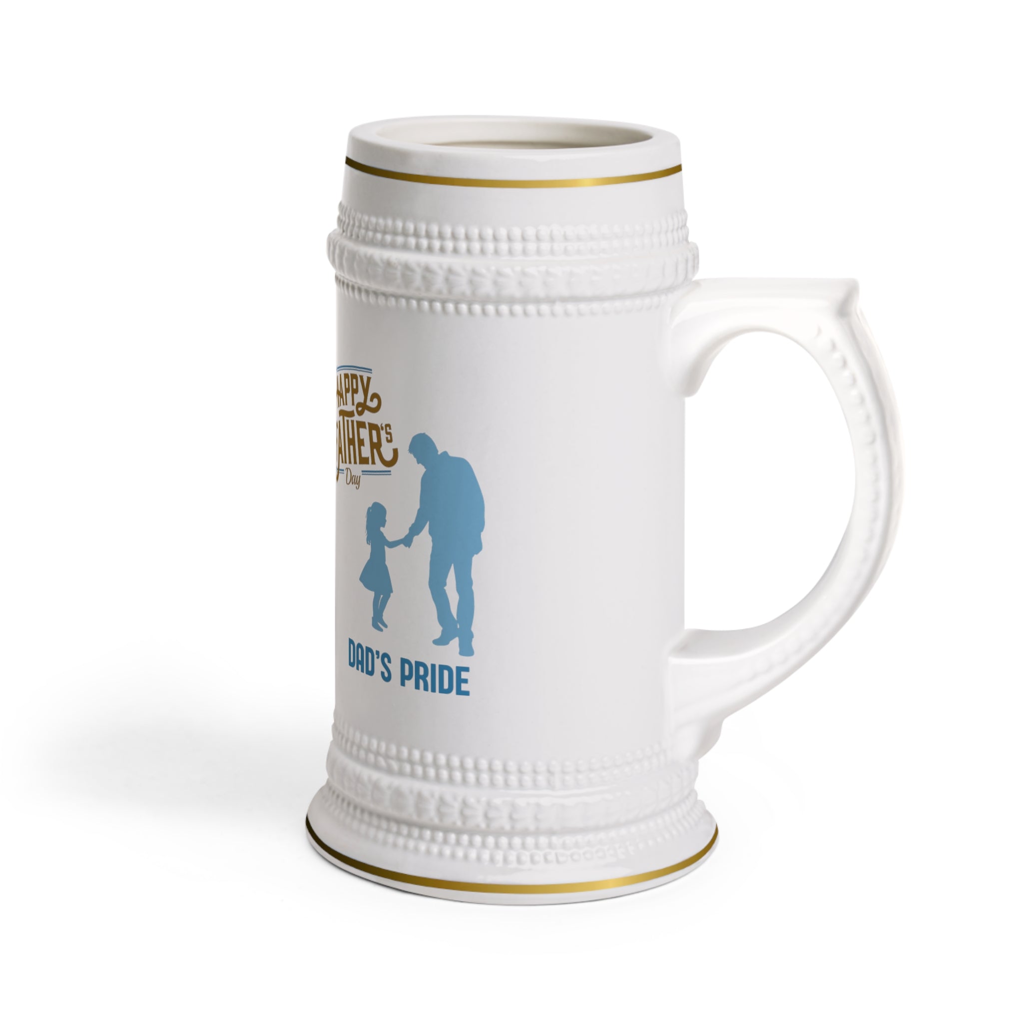 Dad's Pride Beer Stein Mug