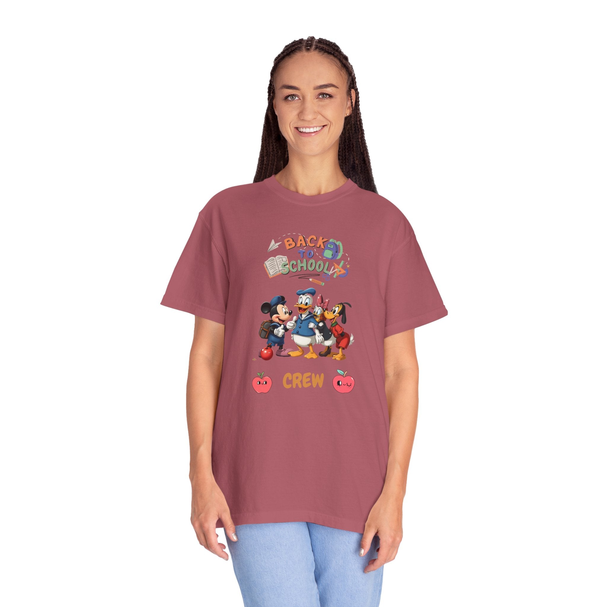 Back to School Crew Unisex Dyed T-Shirt