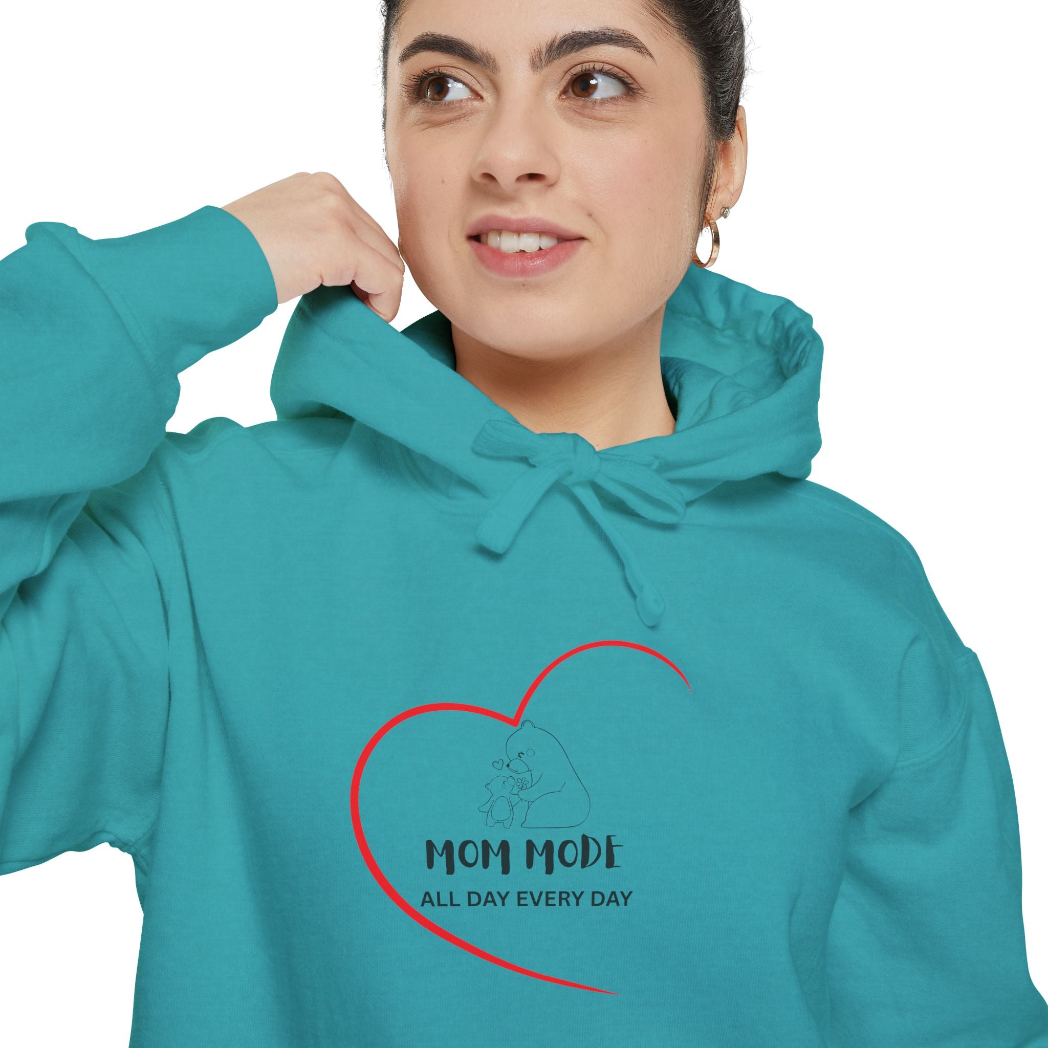 Mom Mode Unisex Garment-Dyed Hoodie
