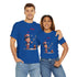 Uncle Sam Tee Happy of July, Unisex Heavy Cotton Shirt