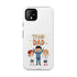 Team Dad Phone Case, Fun Gift for Fathers, Durable Phone Protector, Cute Dad Team Merchandise, Father's Day Special