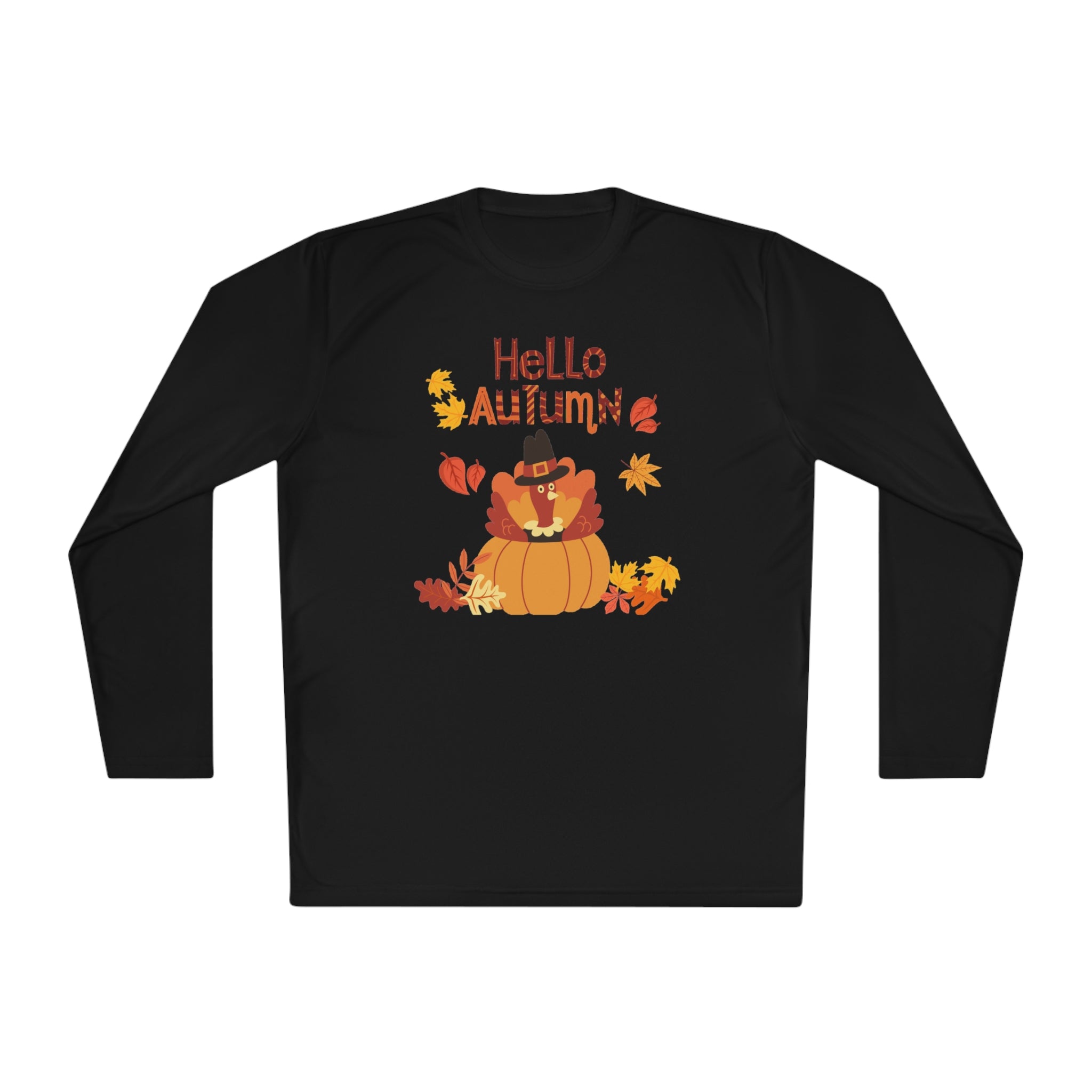 Hello Autumn Unisex Lightweight Long Sleeve Tee