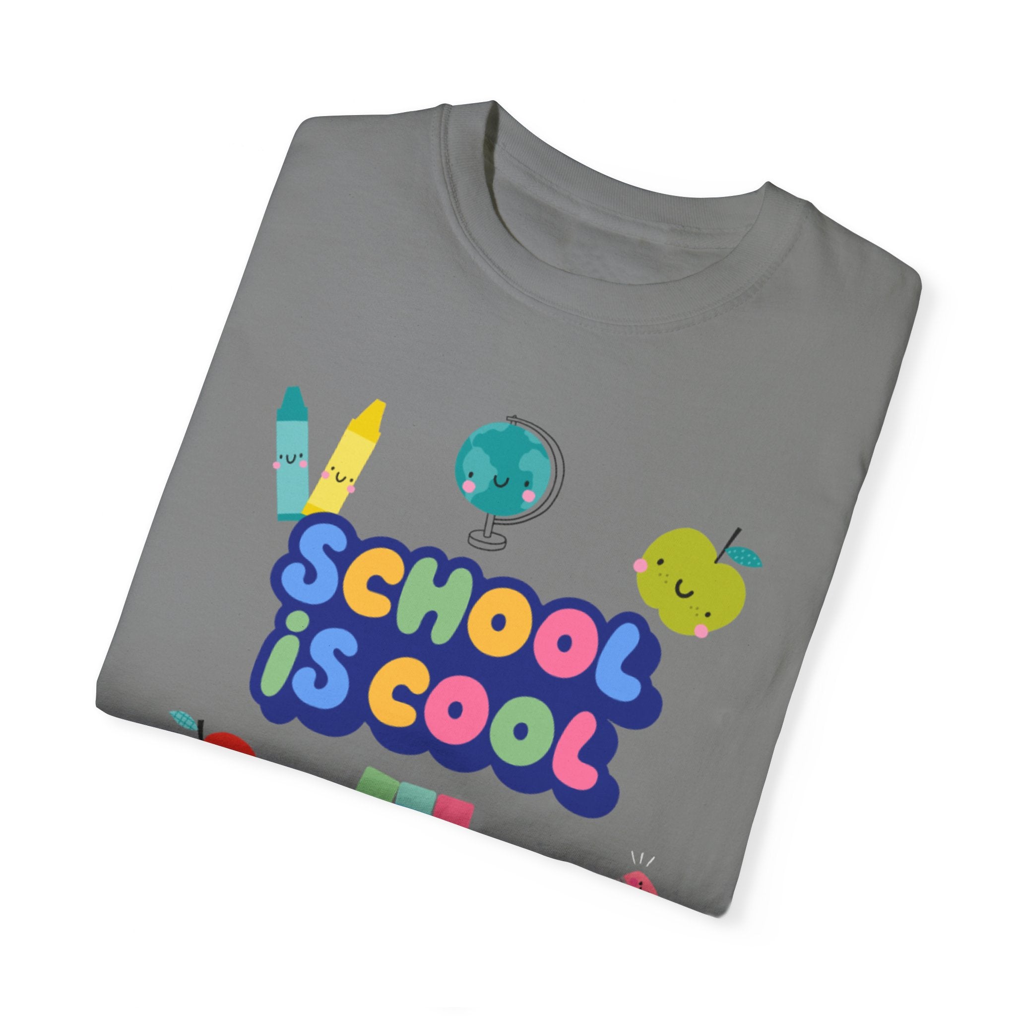 School Is Cool Unisex Garment-Dyed T-shirt