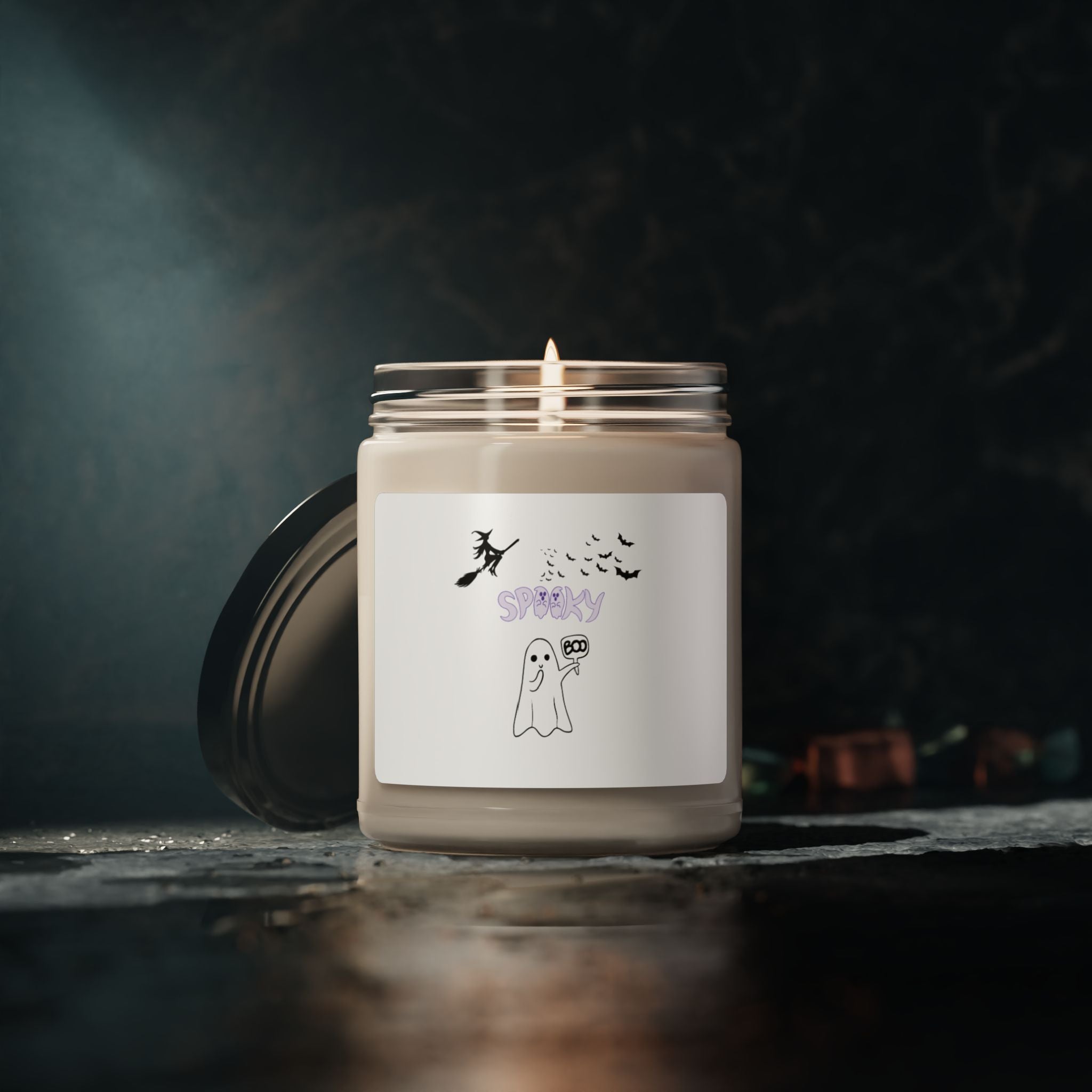 Spooky Boo Scented Soy Candle, 9oz