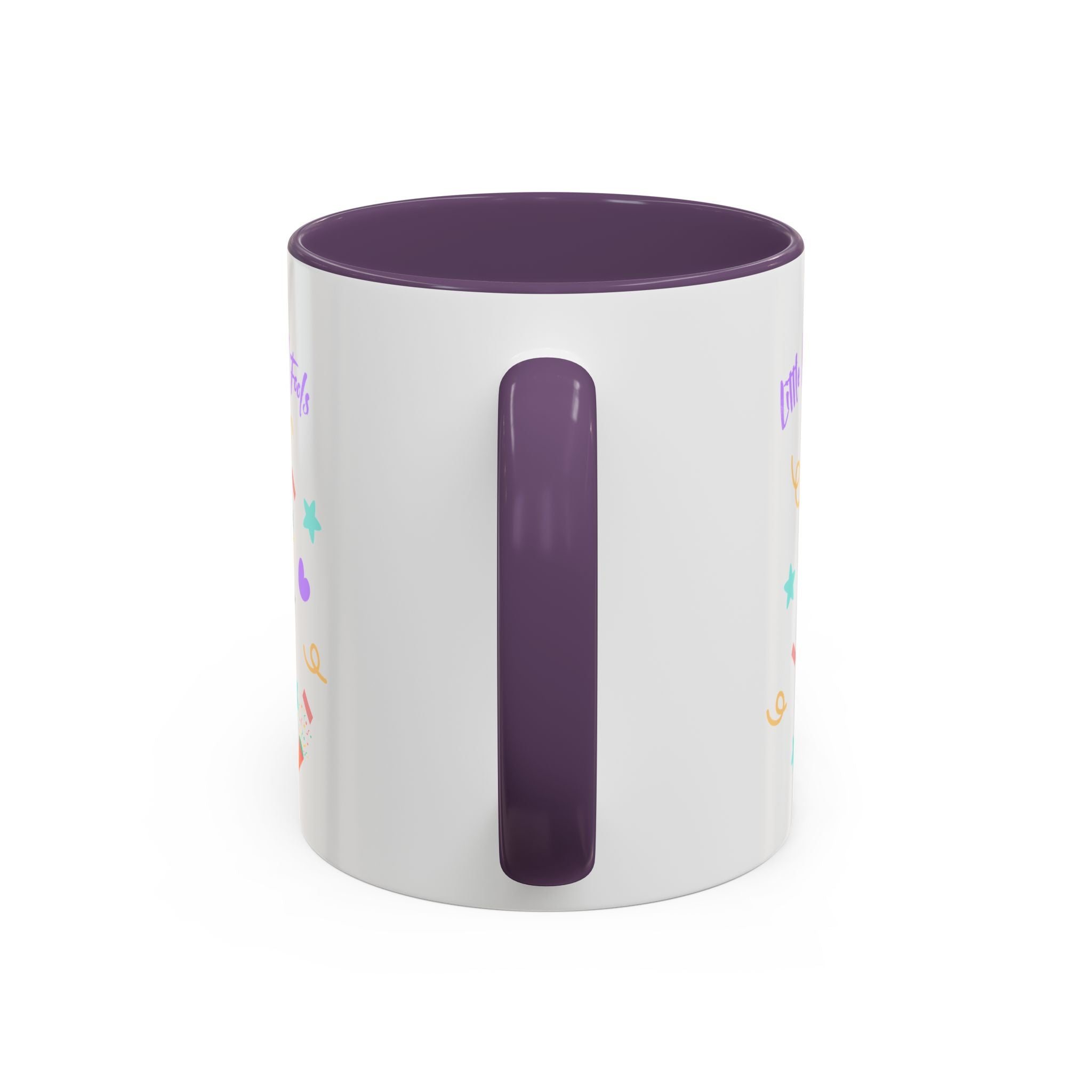 Little Miss April Fool's  Day Accent Coffee Mug - Fun & Whimsical 11oz/15oz