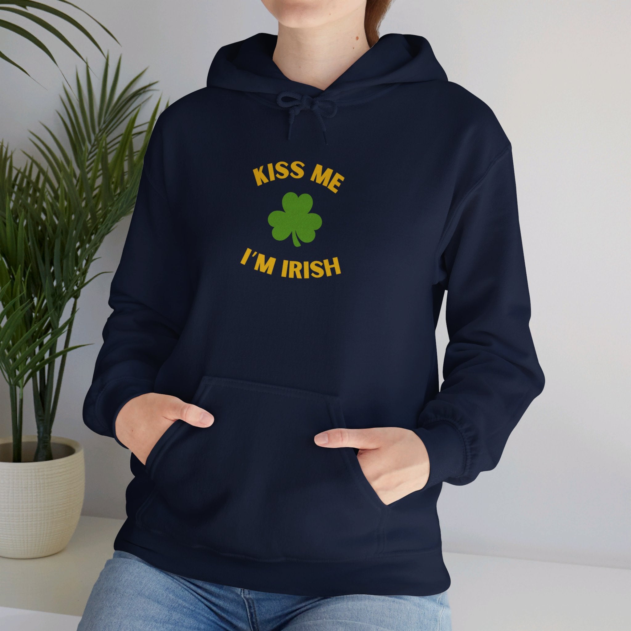 Kiss Me I'm Irish Unisex Heavy Blend™ Hooded Sweatshirt