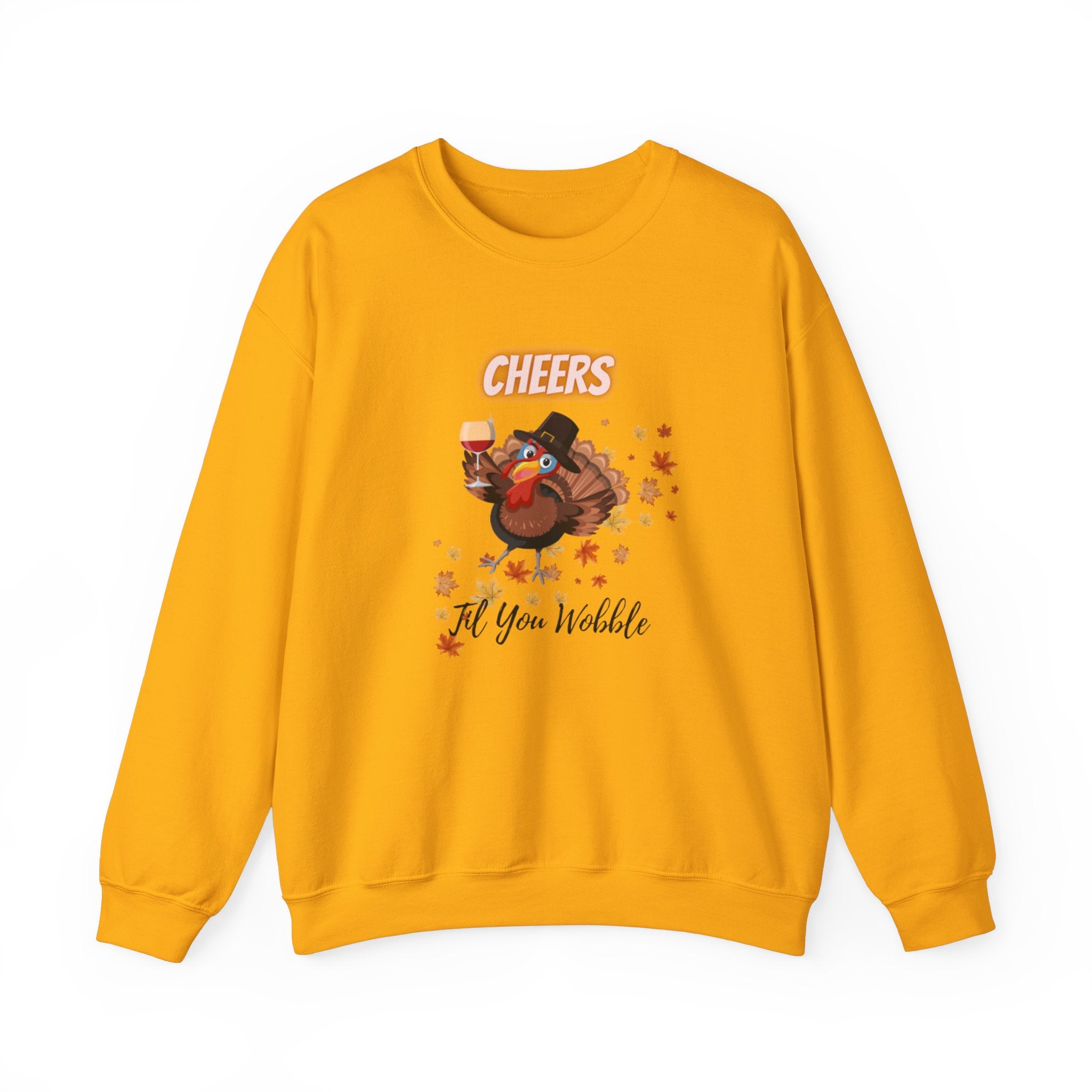 Cheers Til You Wobble Unisex Heavy Blend™ Crewneck Sweatshirt
