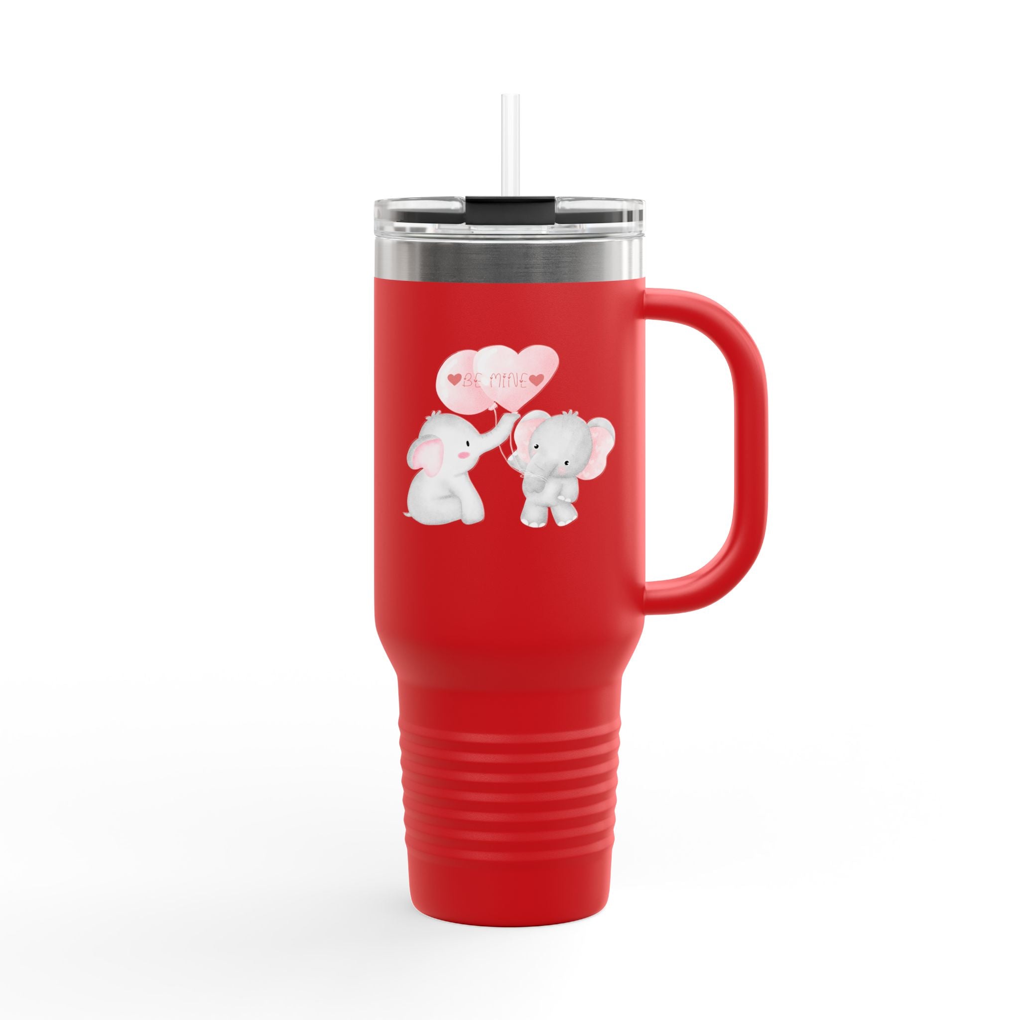 Be Mine Love  Insulated Travel Mug - 40oz - Perfect for Kids & Animal Lovers