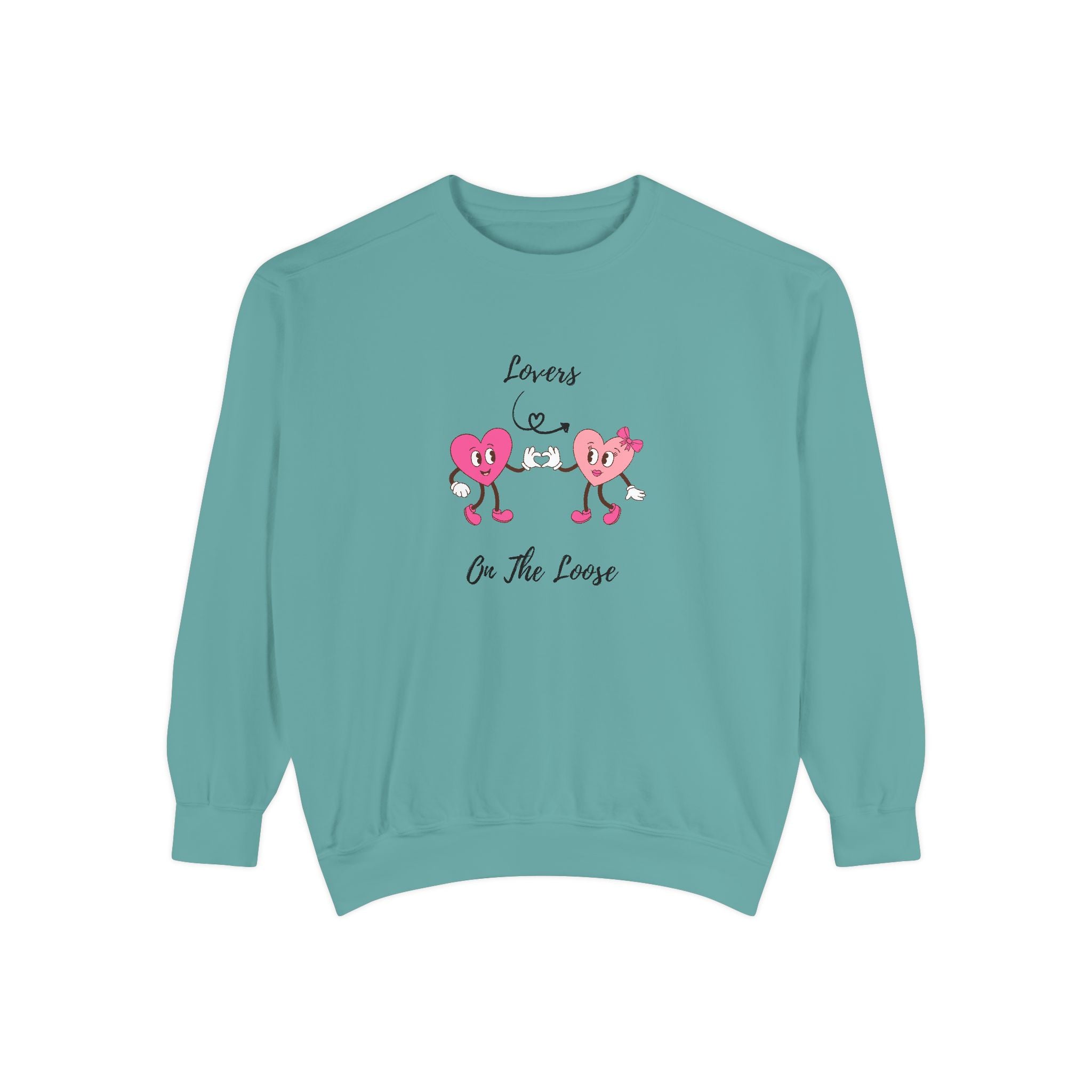 Lovers On The Loose Unisex Garment-Dyed Sweatshirt