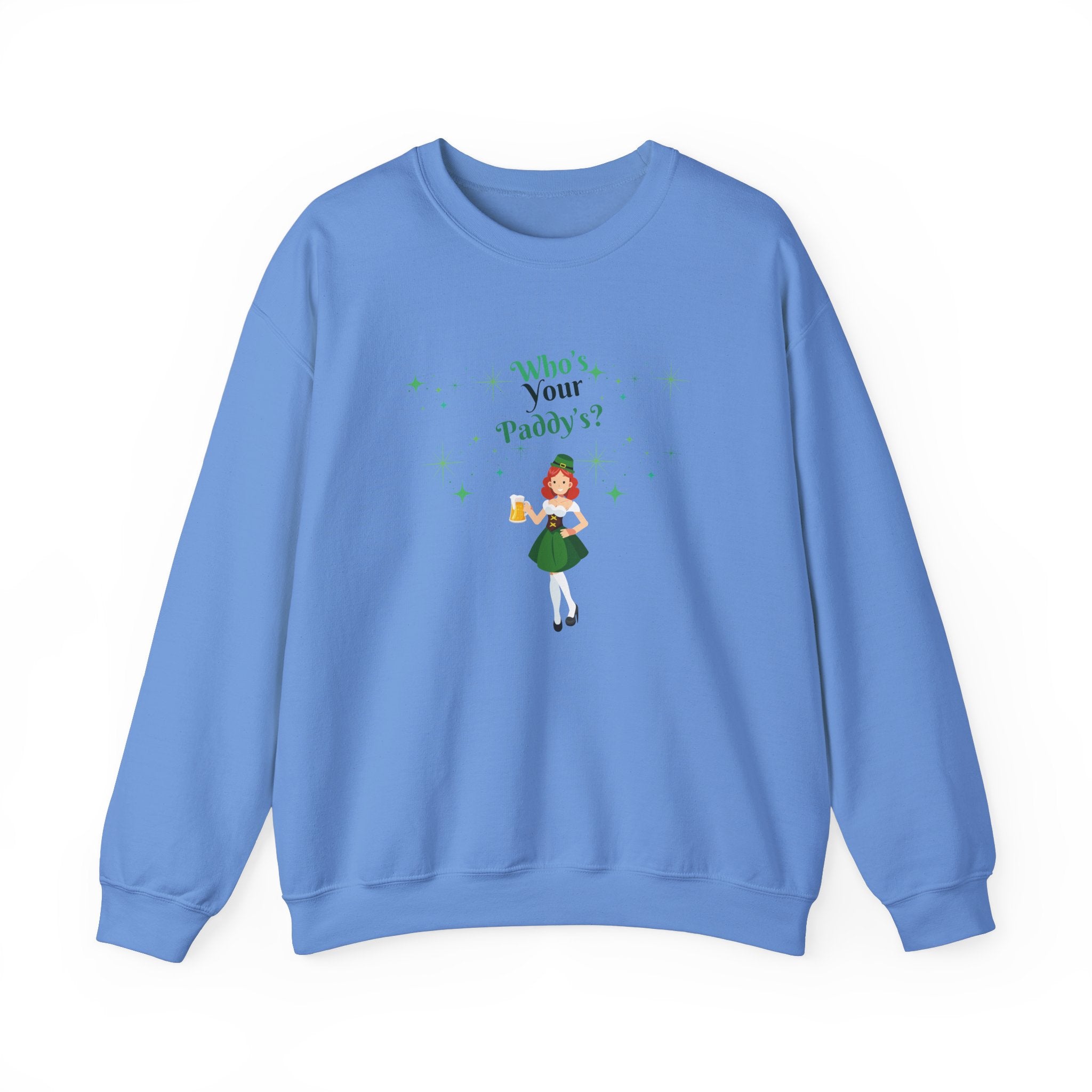 Who's Your Paddy's? Unisex Crewneck Sweatshirt - Perfect for St. Patrick's Day Celebrations