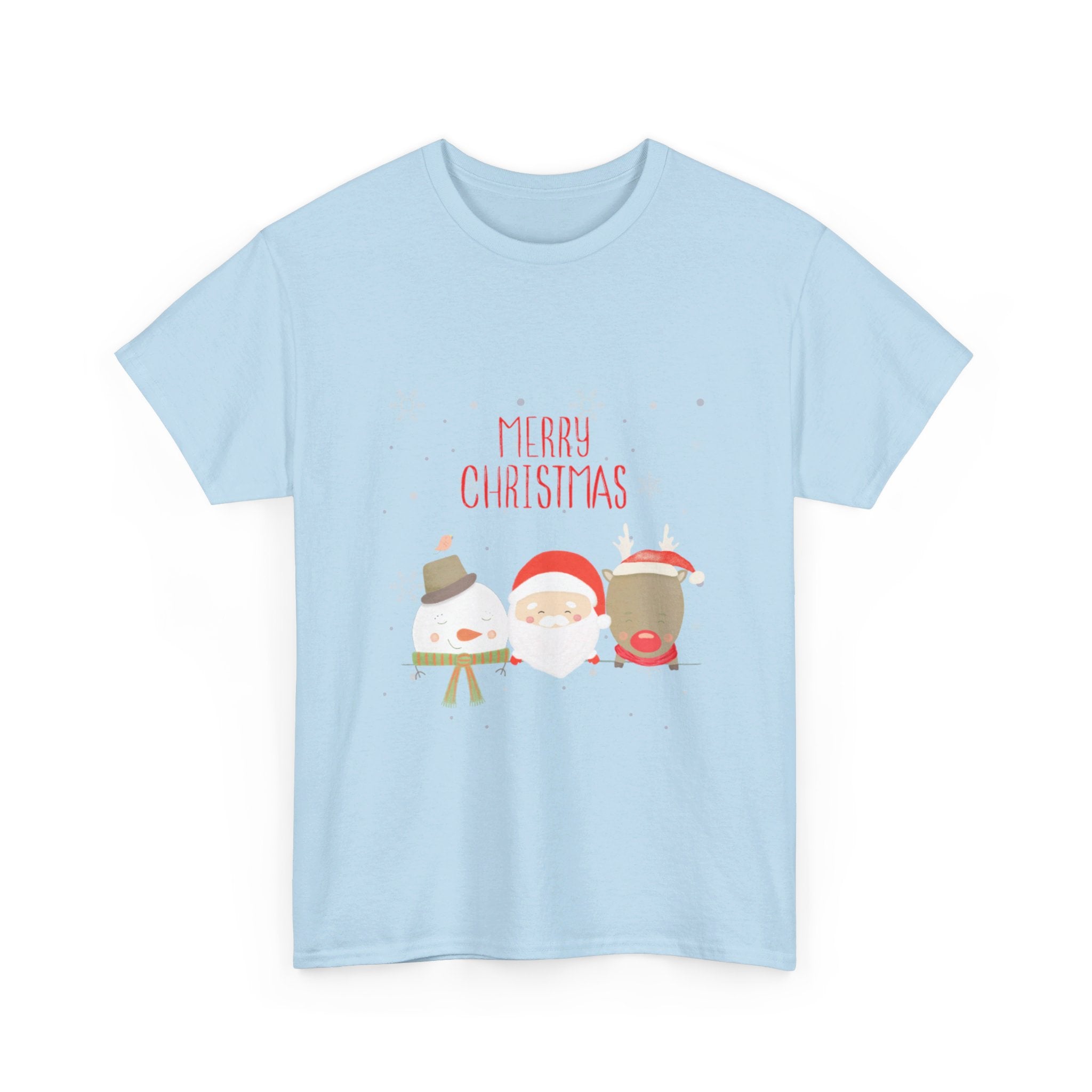 Merry Xmas Crew Unisex Heavy Cotton Tee