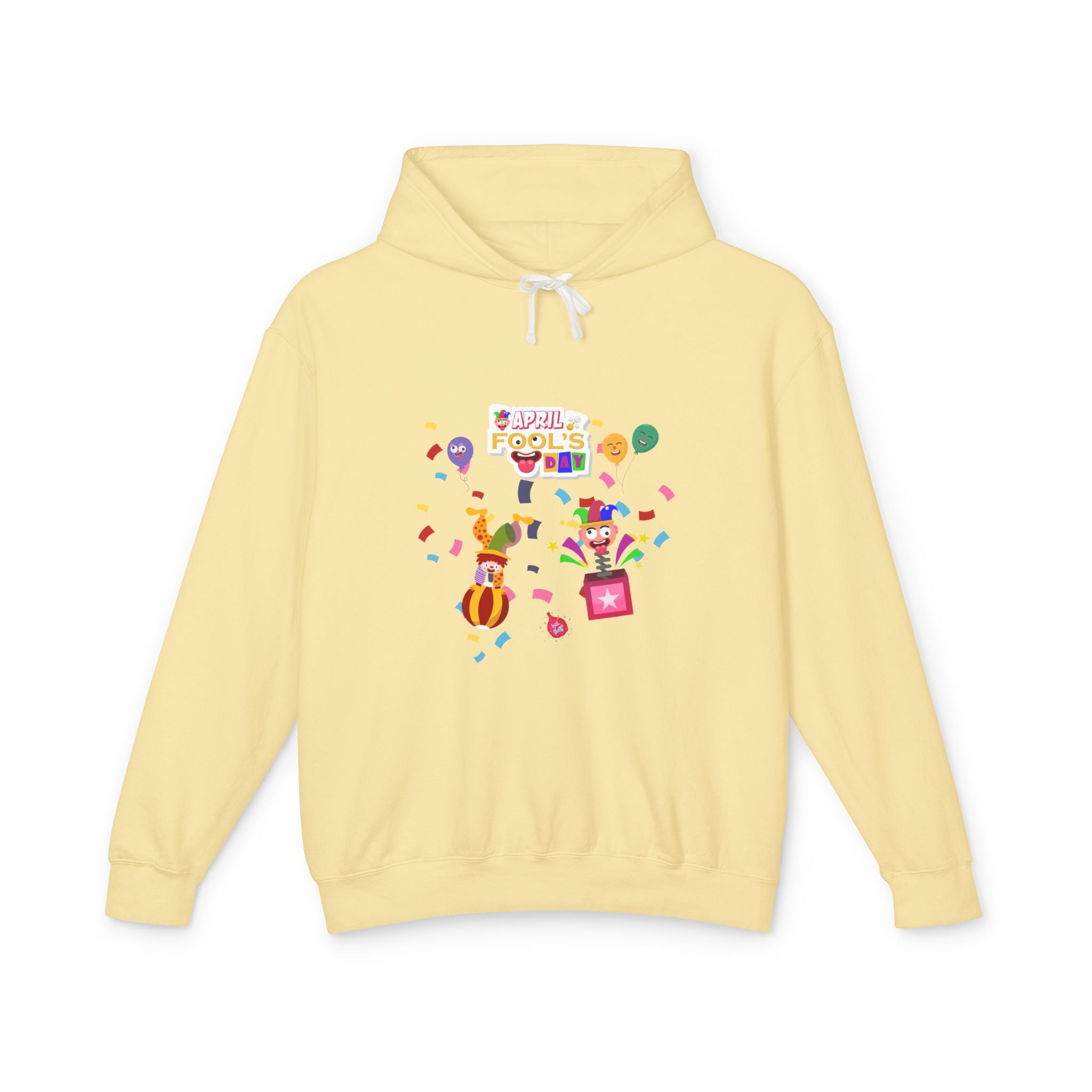All April Fool's Day Unisex Lightweight Hooded Sweatshirt