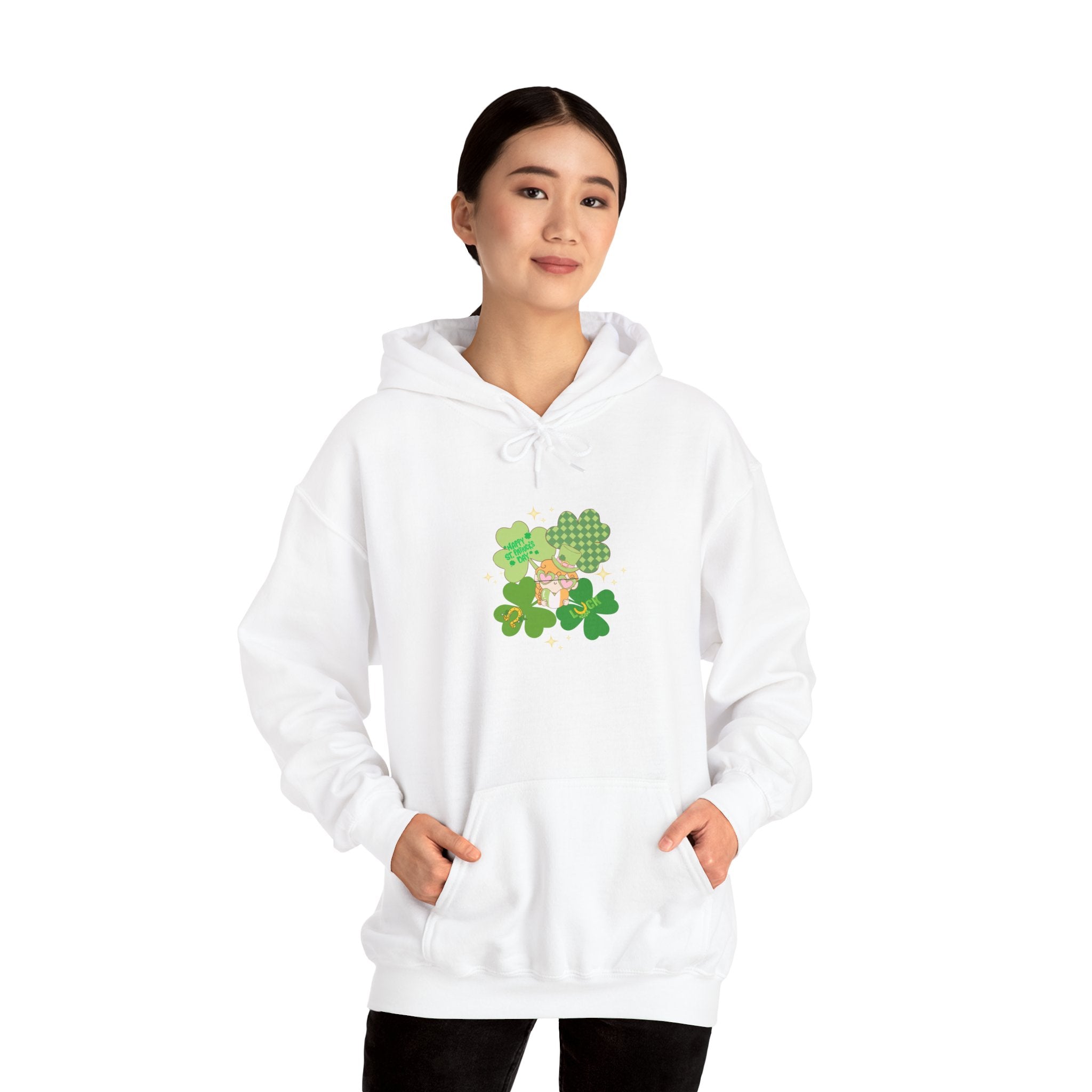 Retro St. Patty's Day Unisex Hooded Sweatshirt