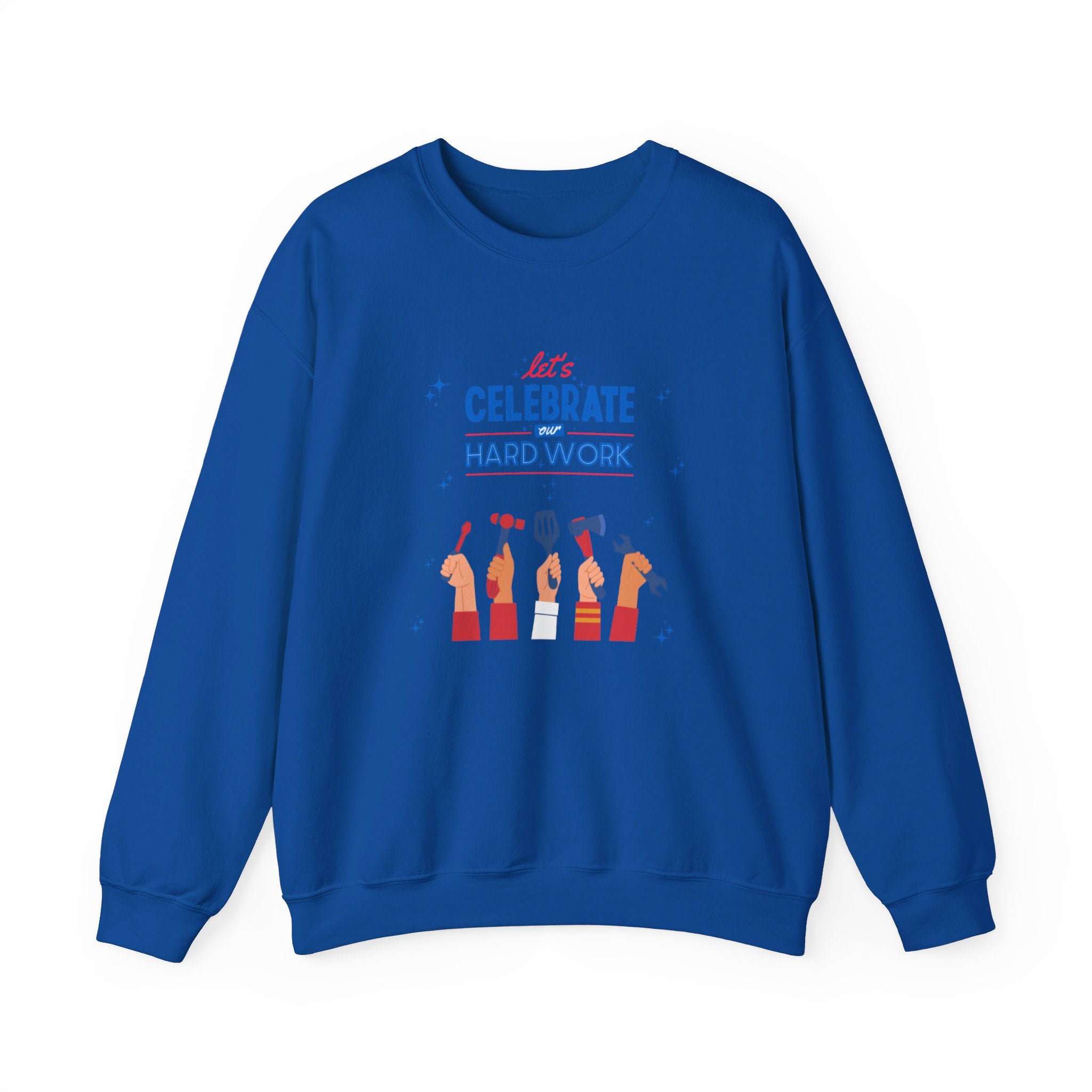 Let's Celebrate Our Hard Work Unisex Heavy Blend™ Crewneck Sweatshirt