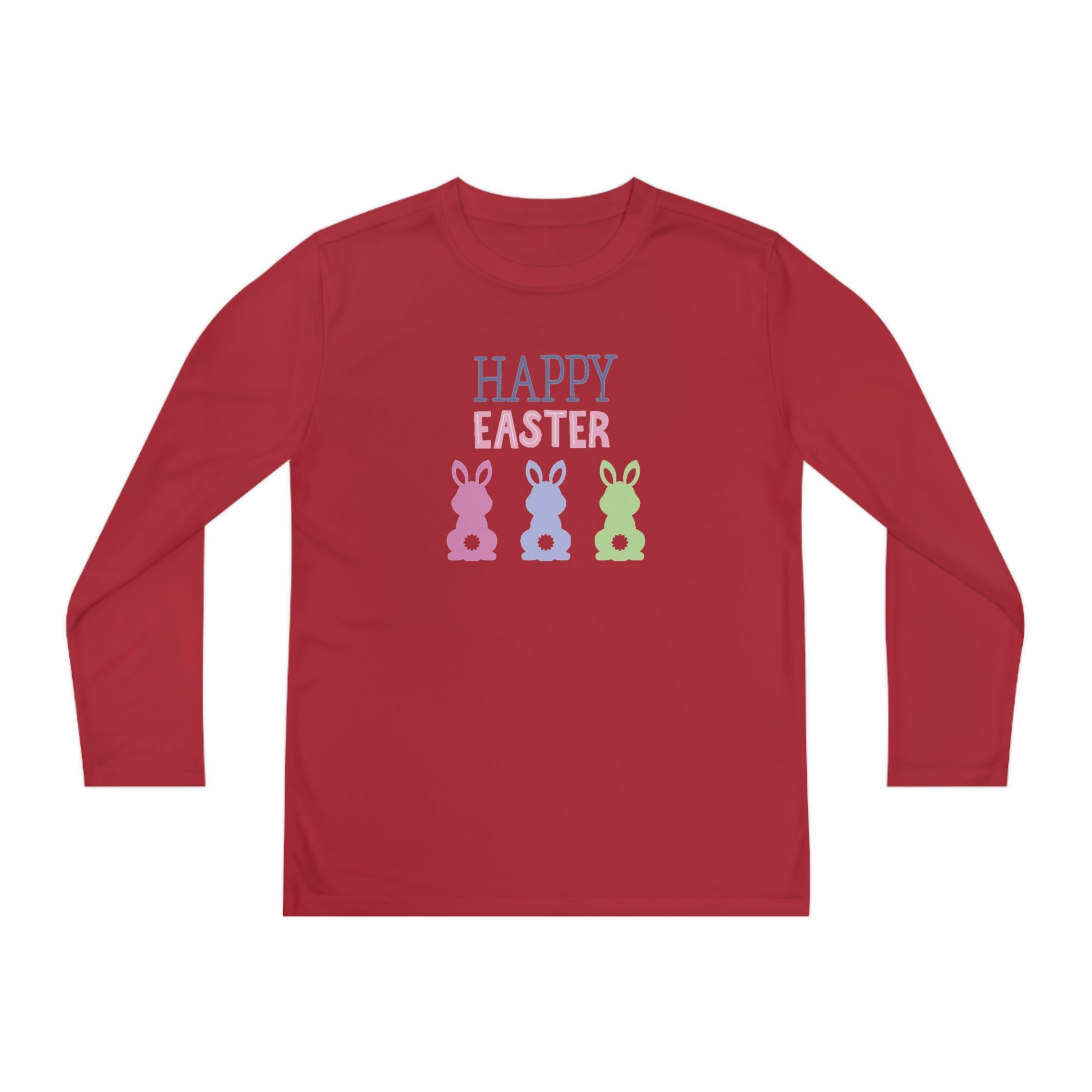 Have A Bunny-tastic Easter Youth Long Sleeve Competitor Tee