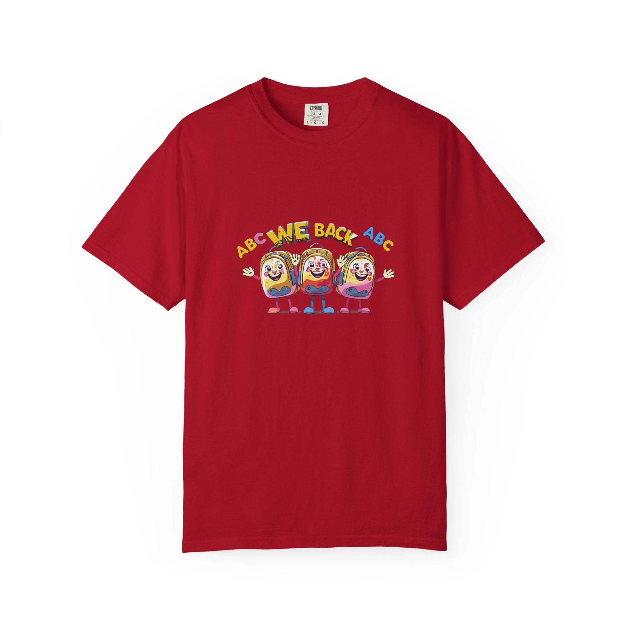 We Back Unisex Garment-Dyed T-shirt