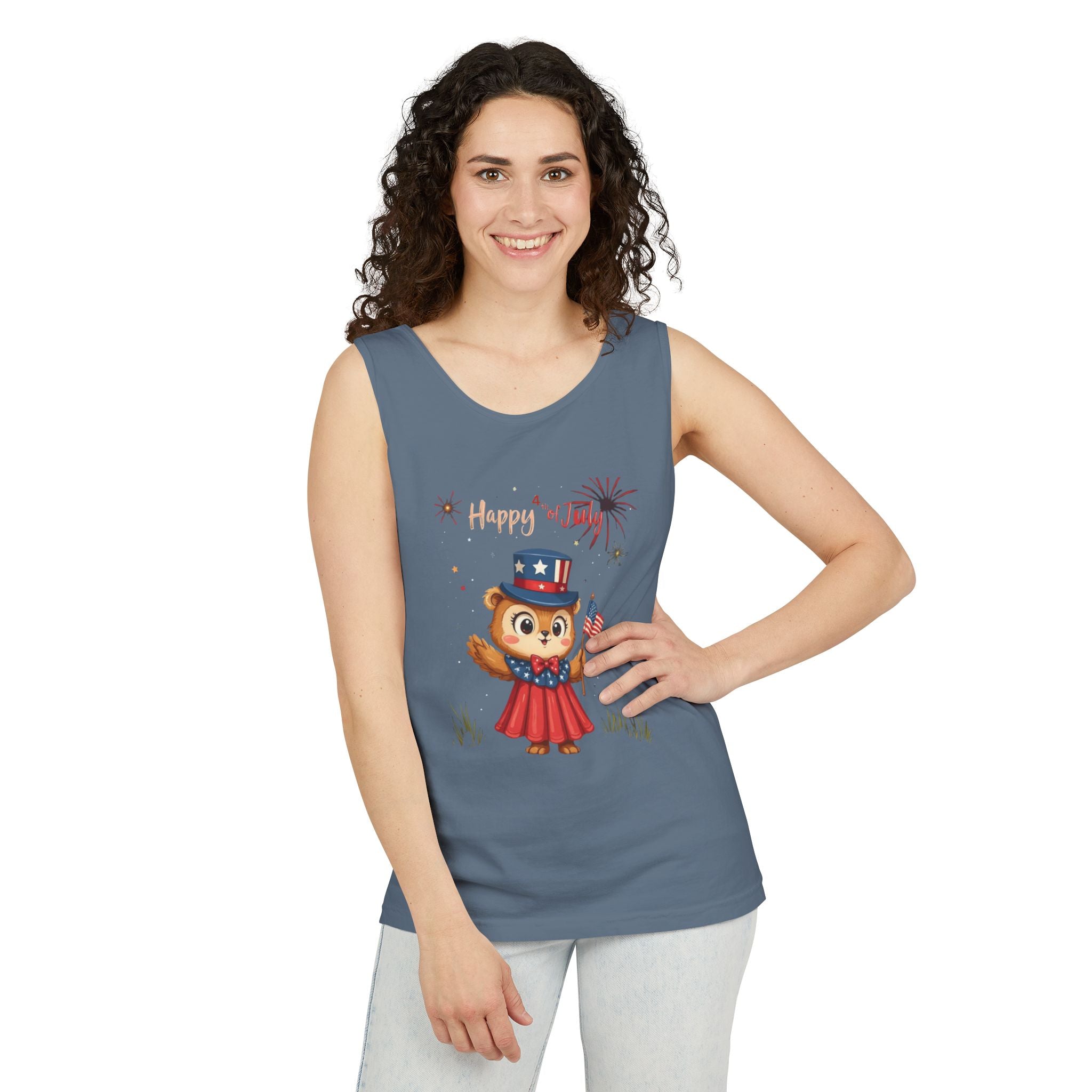 Happy Independence Day Tank Top