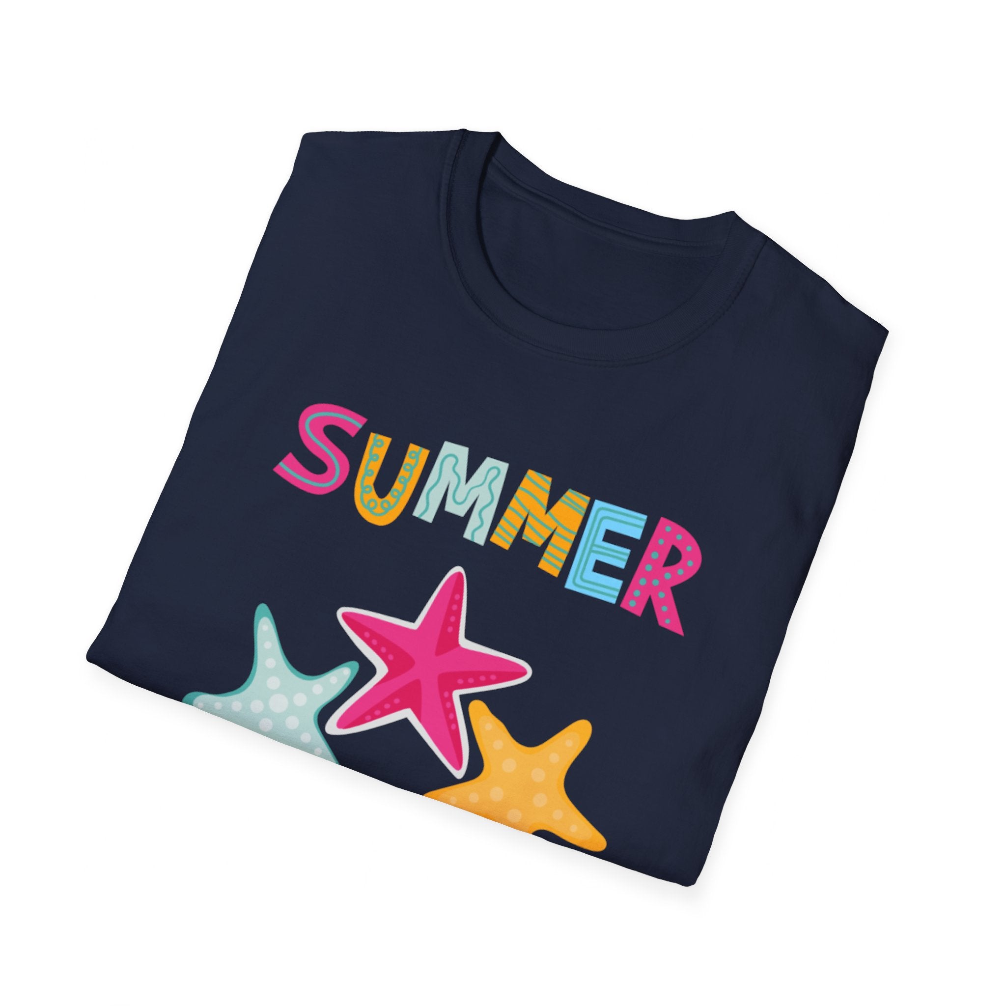 Summer Starfish Unisex Softstyle T-Shirt