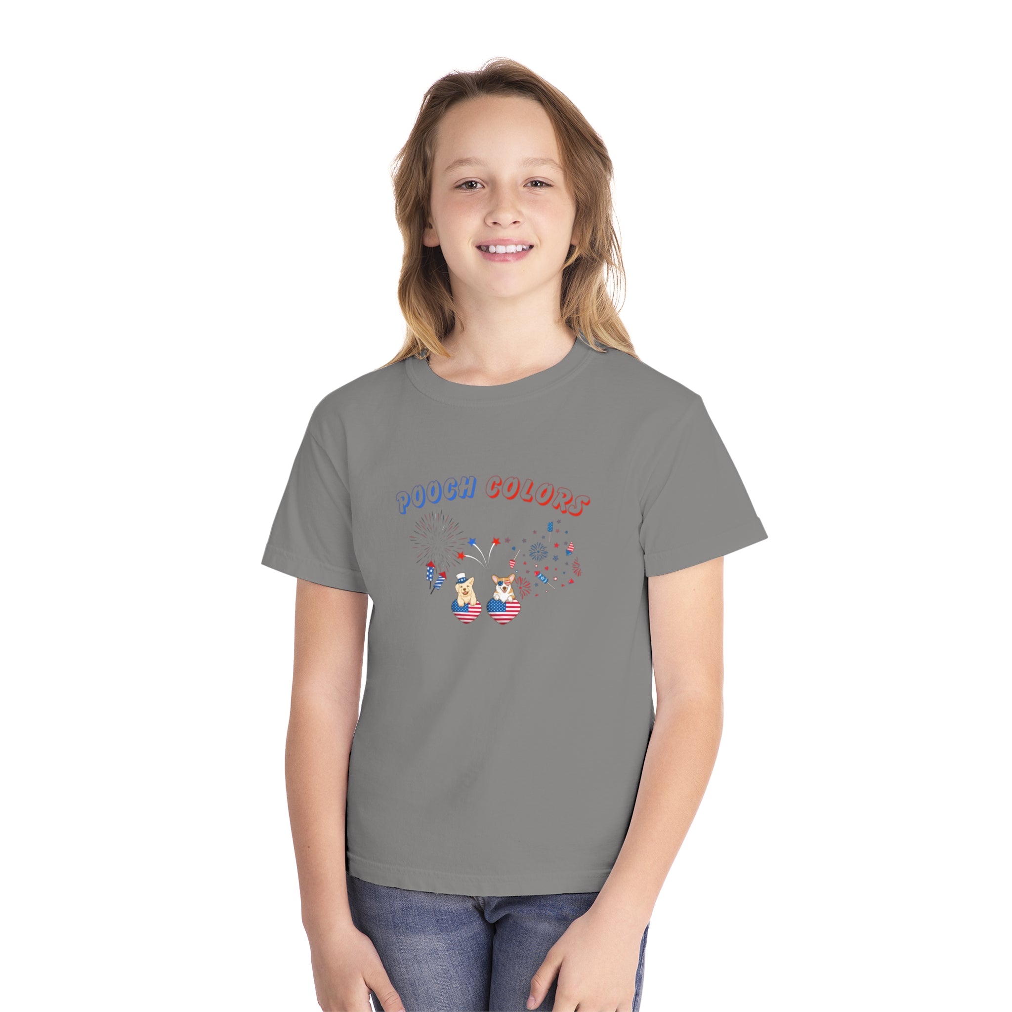 Pooch Colors Youth Midweight Tee