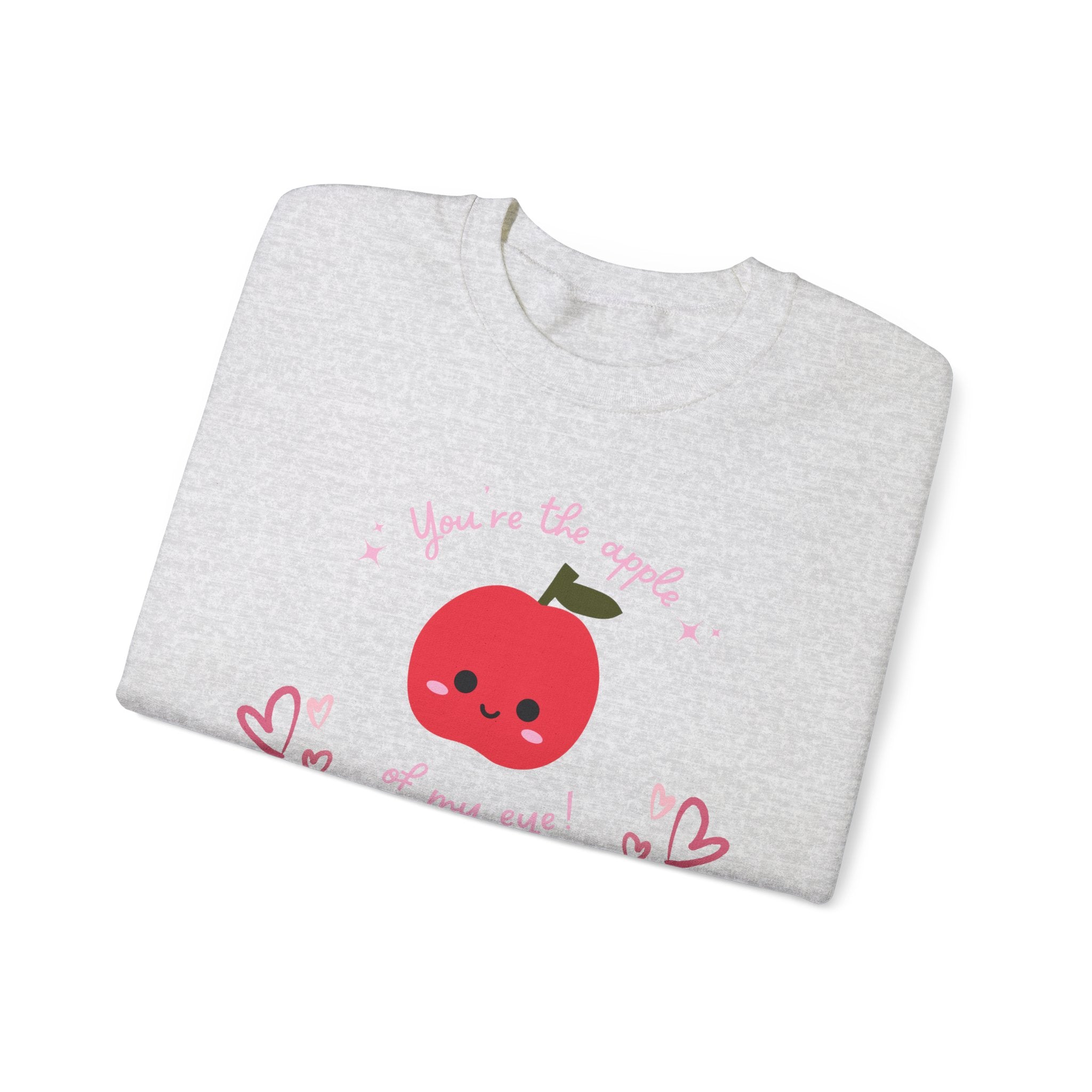 You Are The Apple Of My Eyes Unisex Heavy Blend™ Crewneck Sweatshirt