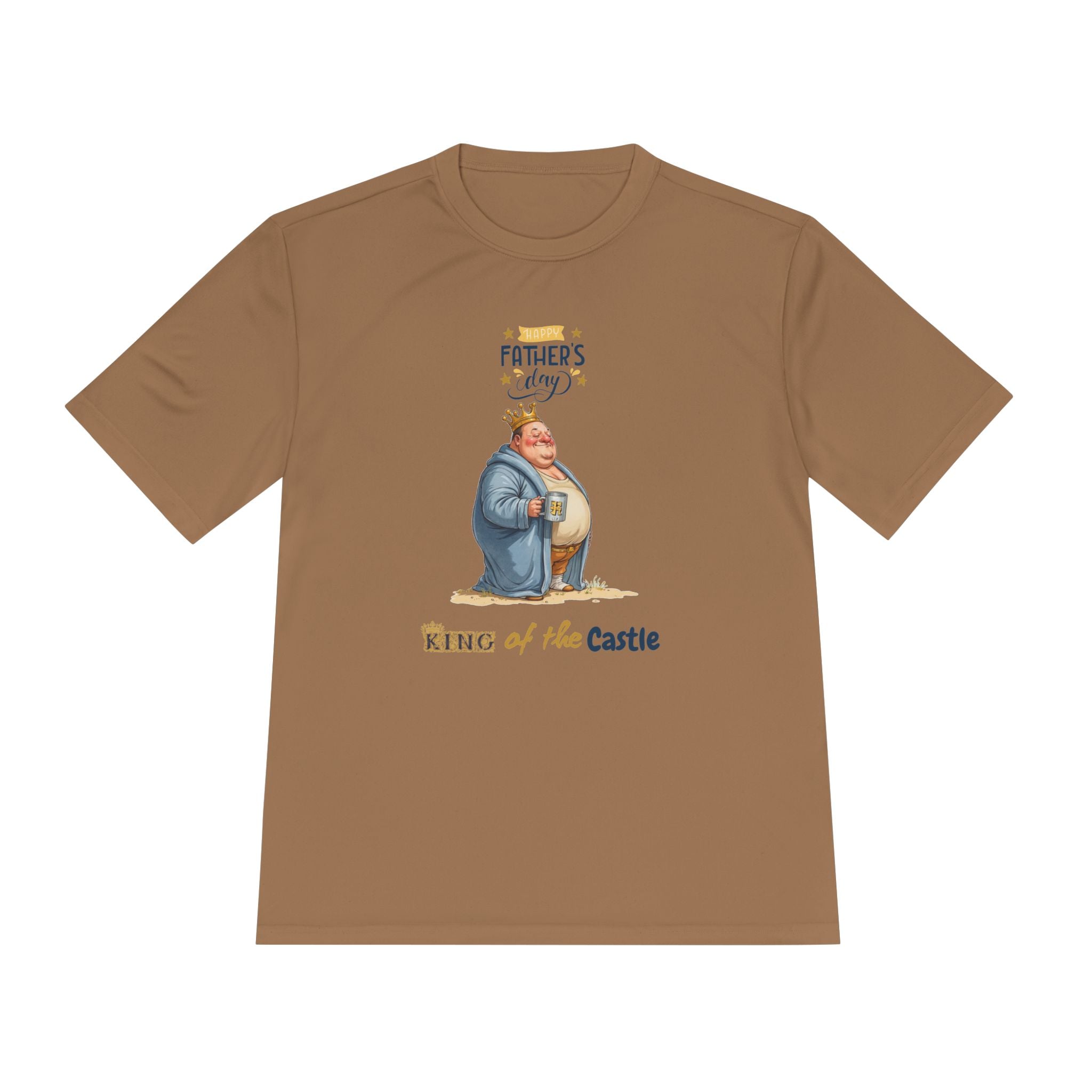 Father's Day King of the Castle  Unisex Moisture Wicking Tee