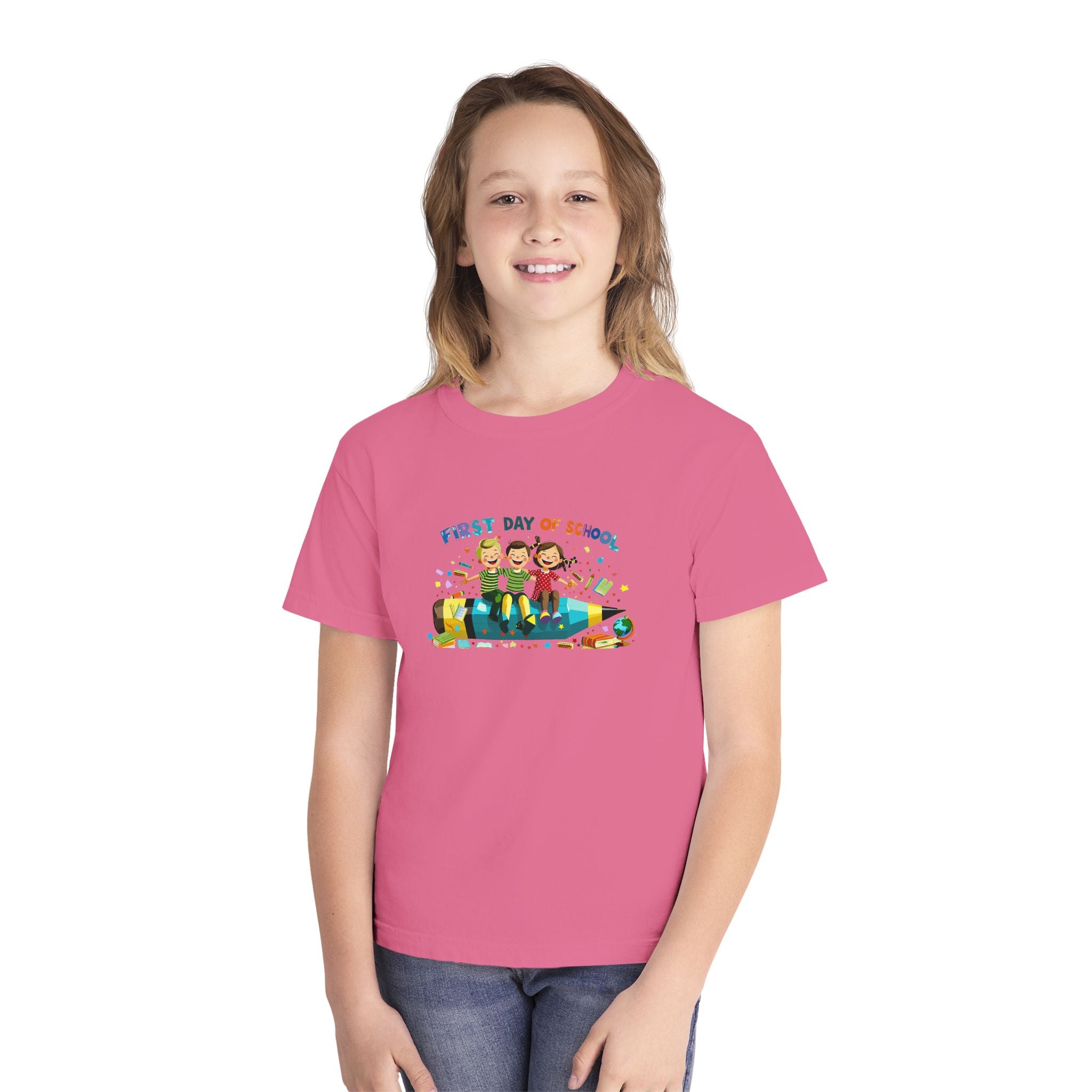 First Day of School Youth Midweight Tee