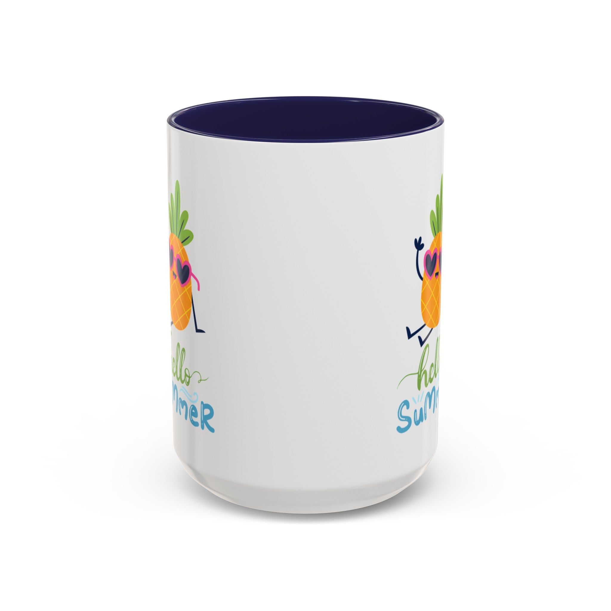 Hello Summer Fun Accent Coffee Mug (11, 15oz)