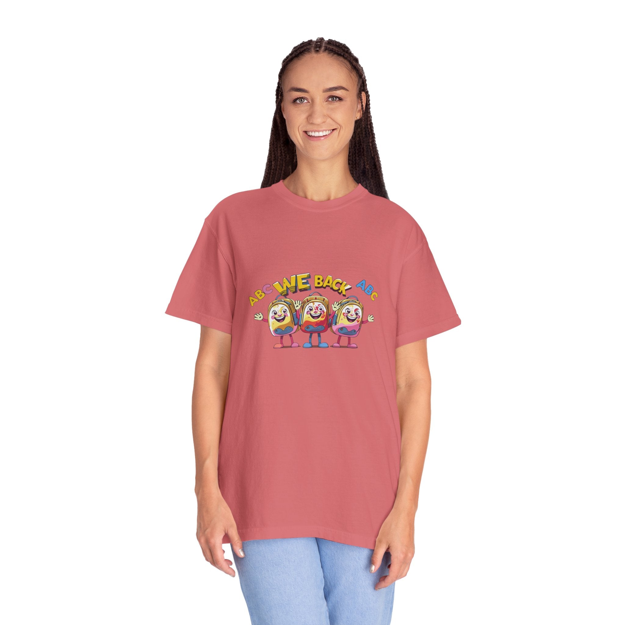 We Back Unisex Garment-Dyed T-shirt