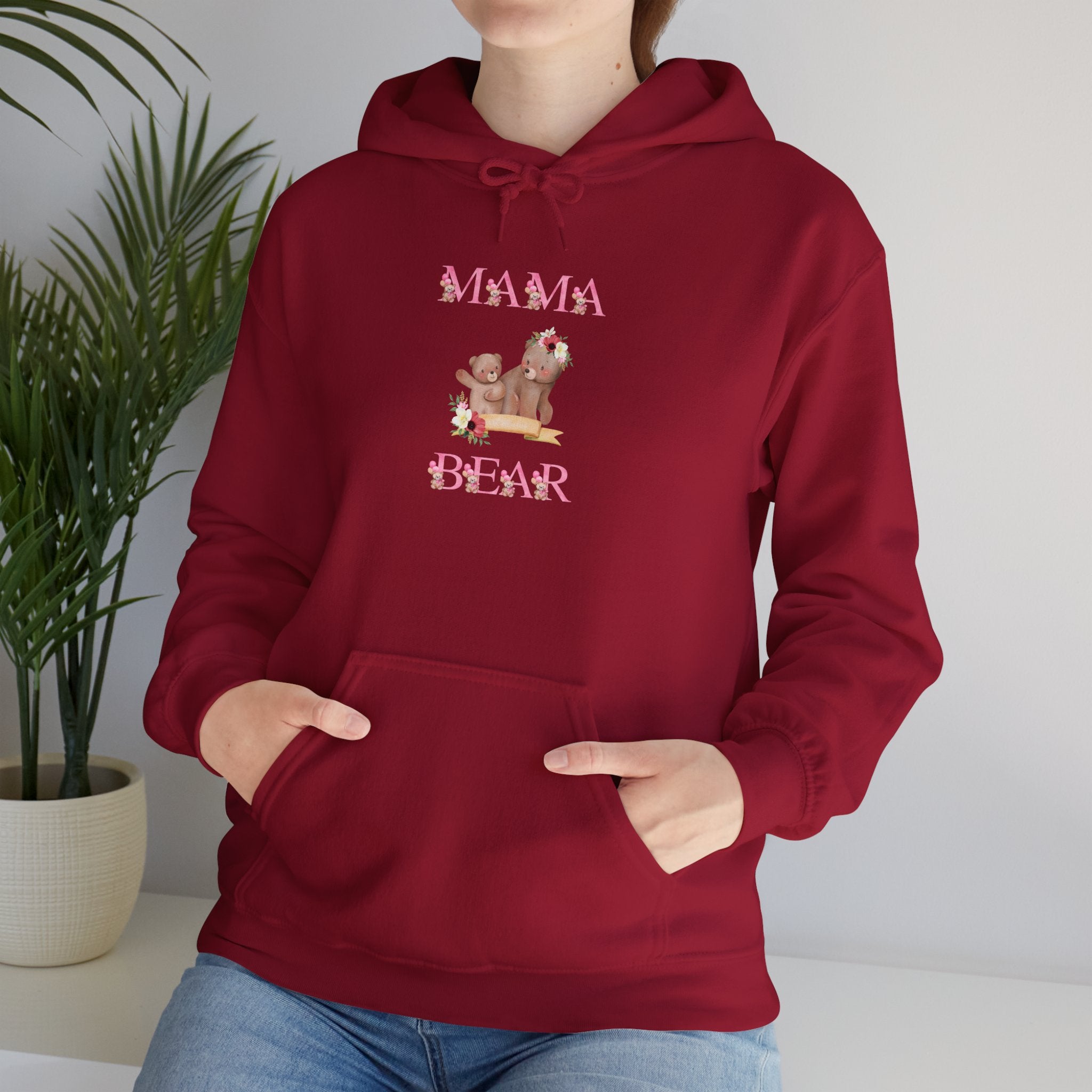 Mama Bear Sweatshirt - Cozy Unisex Hoodie for Moms