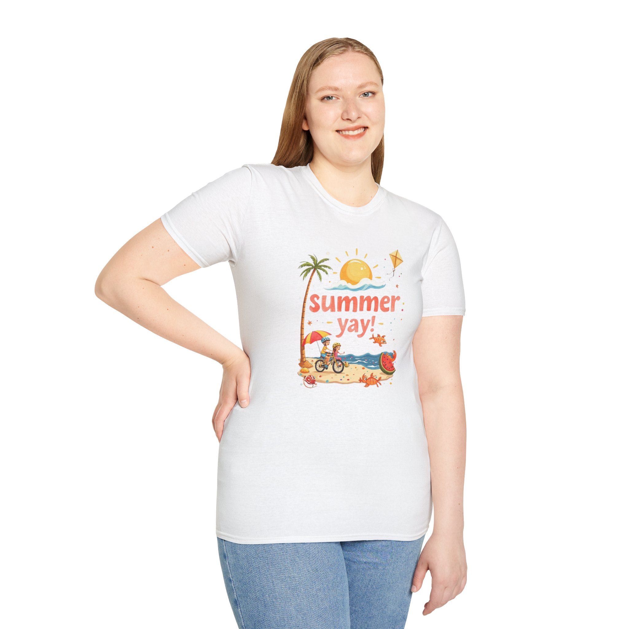 Summer Yay! T-Shirt - Unisex Softstyle Tee