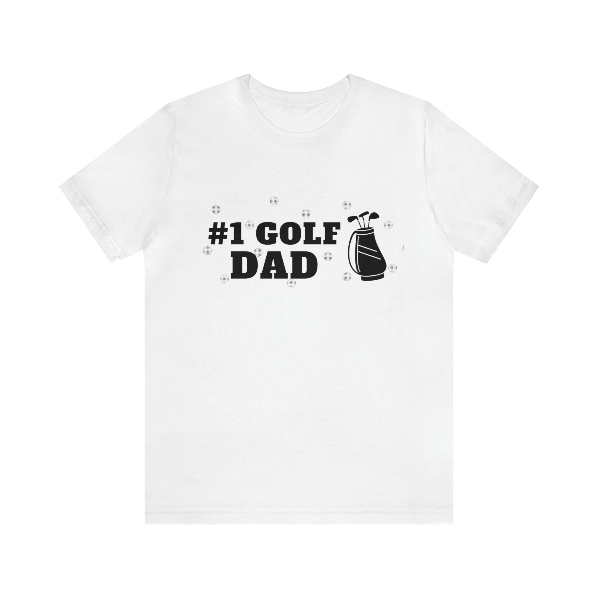 Happy Father's Day Golf Unisex Jersey Short Sleeve Tee