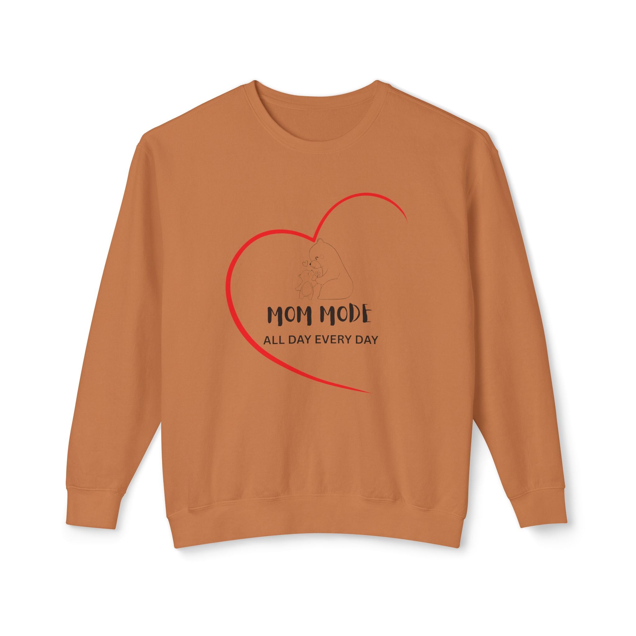 Mom Mode Lightweight Crewneck Sweatshirt