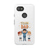 Team Dad Phone Case, Fun Gift for Fathers, Durable Phone Protector, Cute Dad Team Merchandise, Father's Day Special