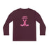 Happy Bunny Day Youth Long Sleeve Competitor Tee