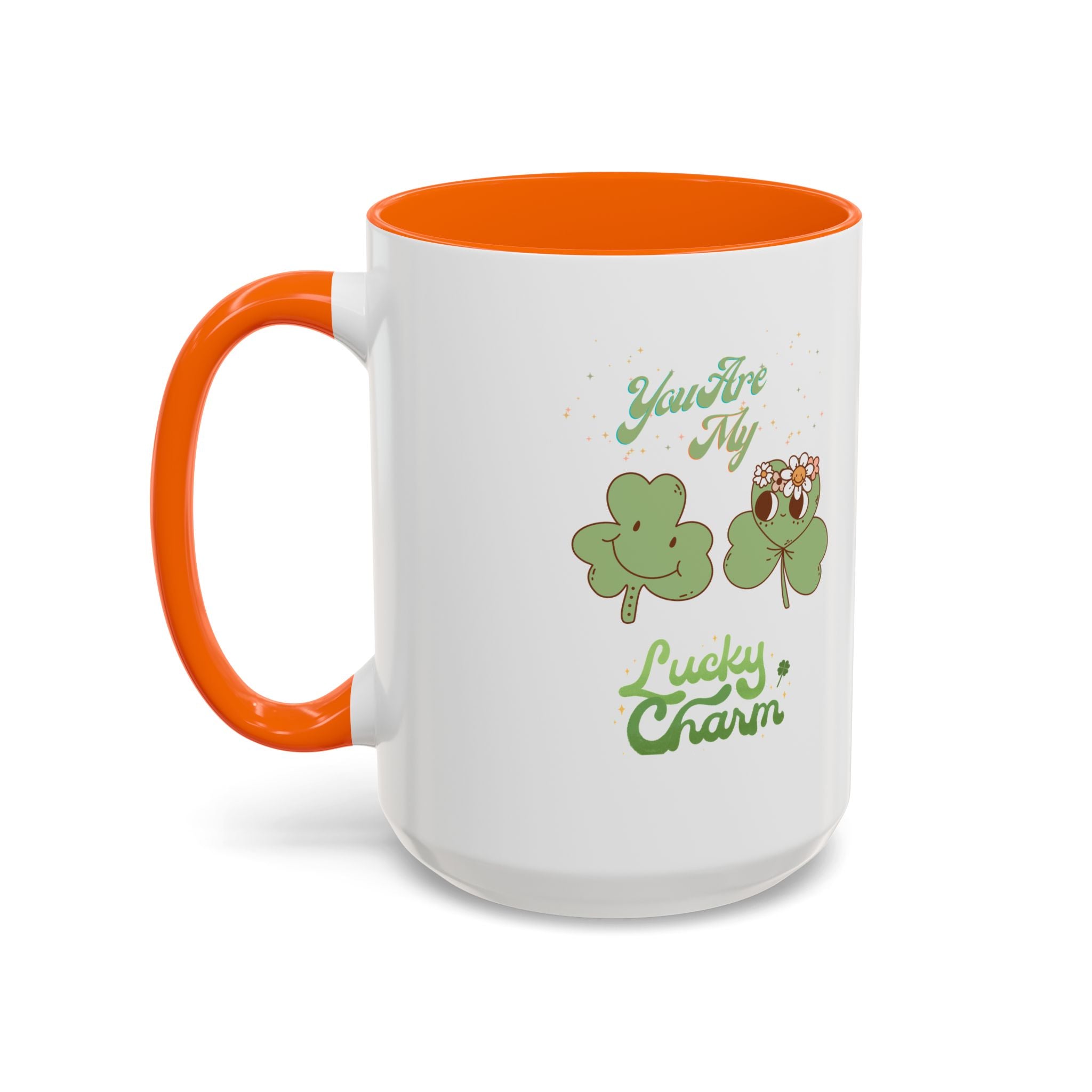 You're my Lucky Charm Accent Coffee Mug - St. Patrick's Day Gift