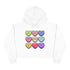 Will You Be My Valentine? Crop Hoodie
