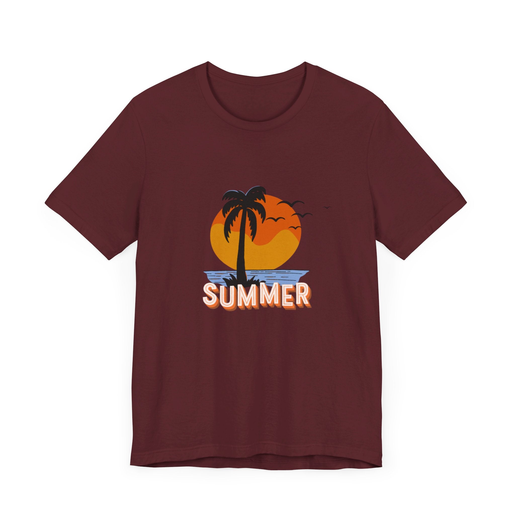 Summer Sunset Unisex Jersey Short Sleeve Tee