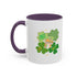 Retro St. Paddy's Day Accent Coffee Mug - 11oz & 15oz