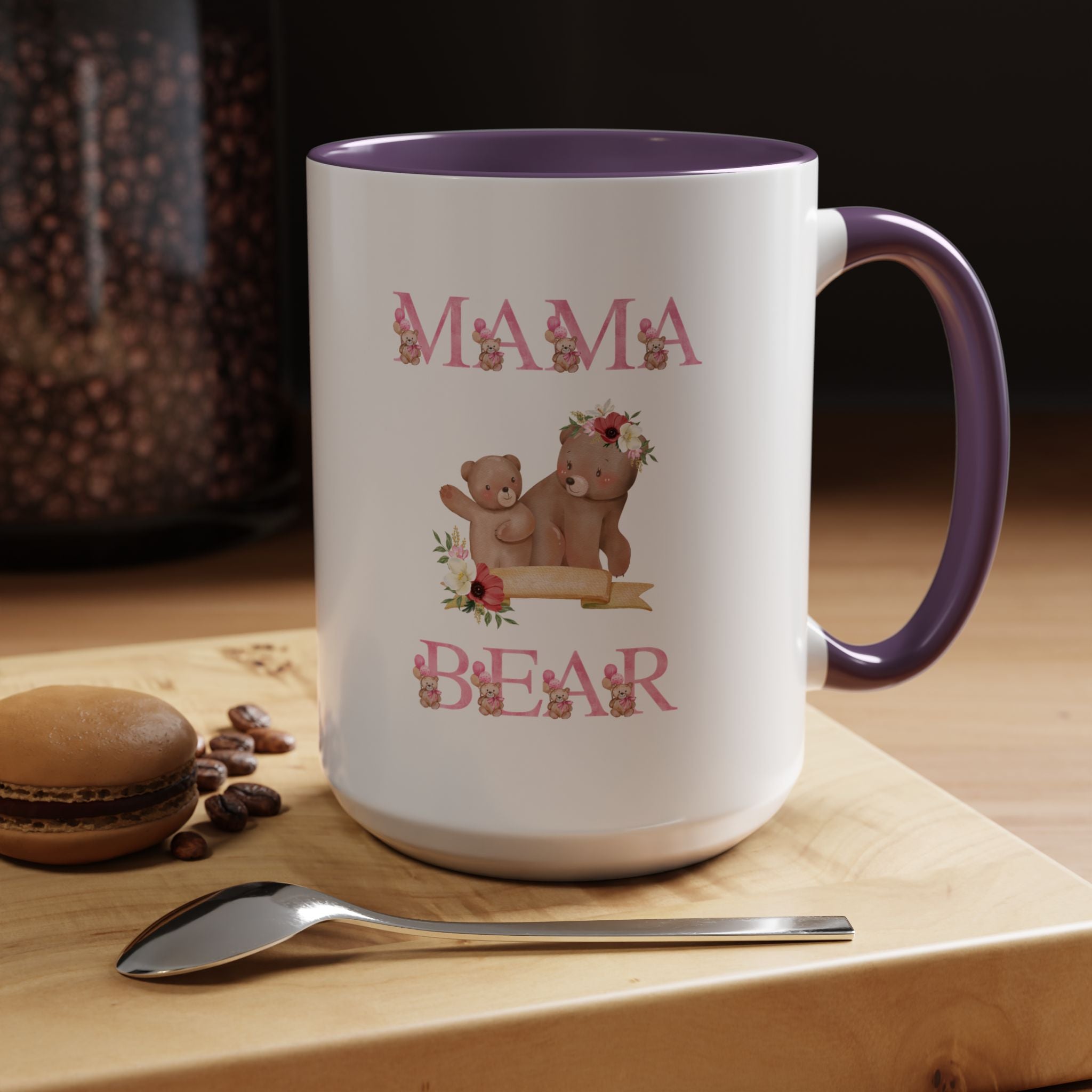 Mama Bear Accent Coffee Mug