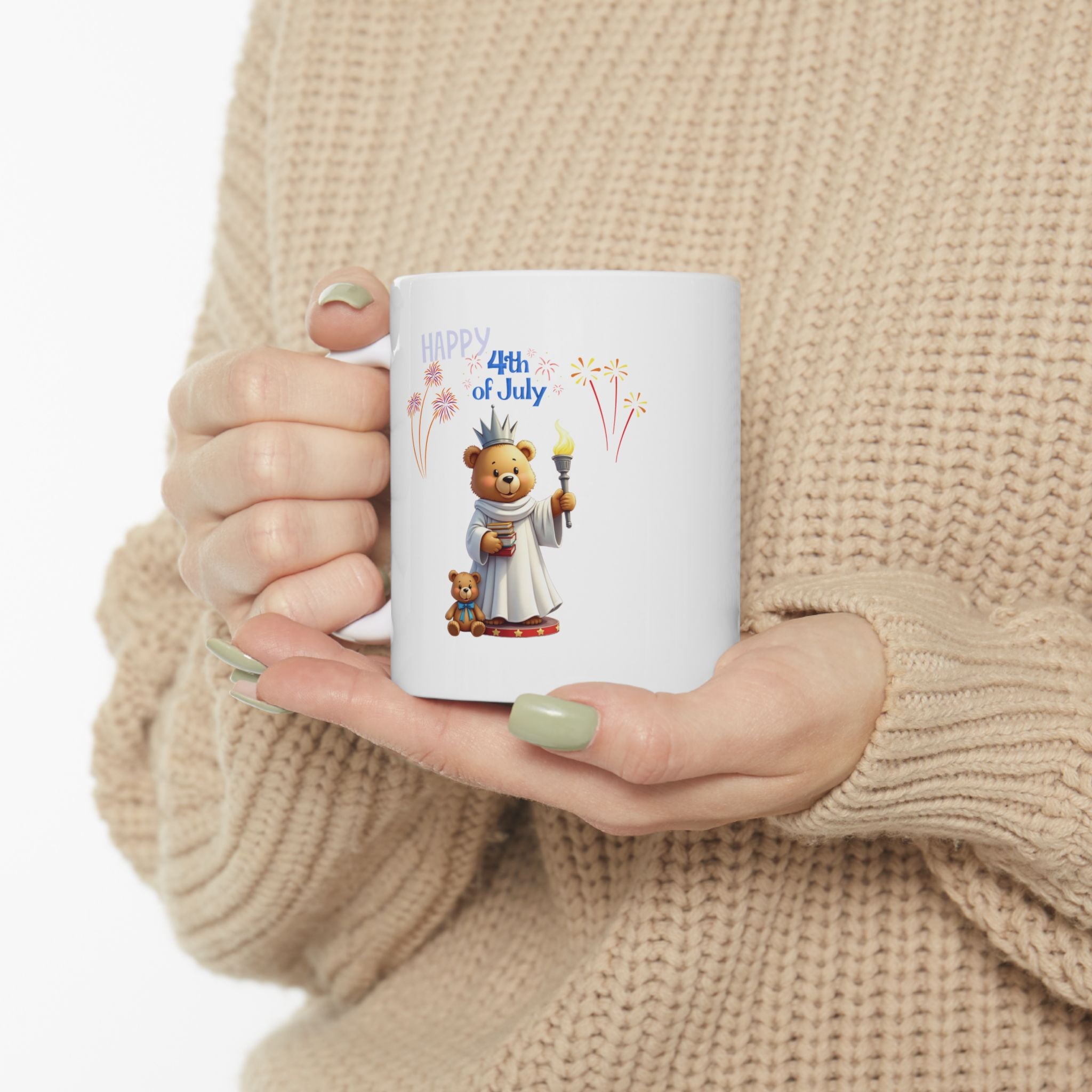 Lady Liberty Ceramic Mug