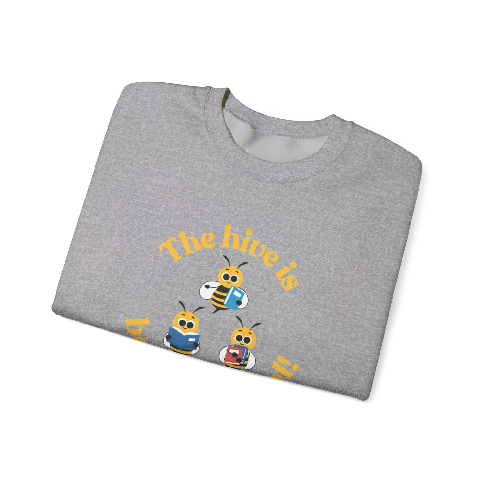 The Hive Is Back In School Unisex Heavy Blend™ Crewneck Sweatshirt