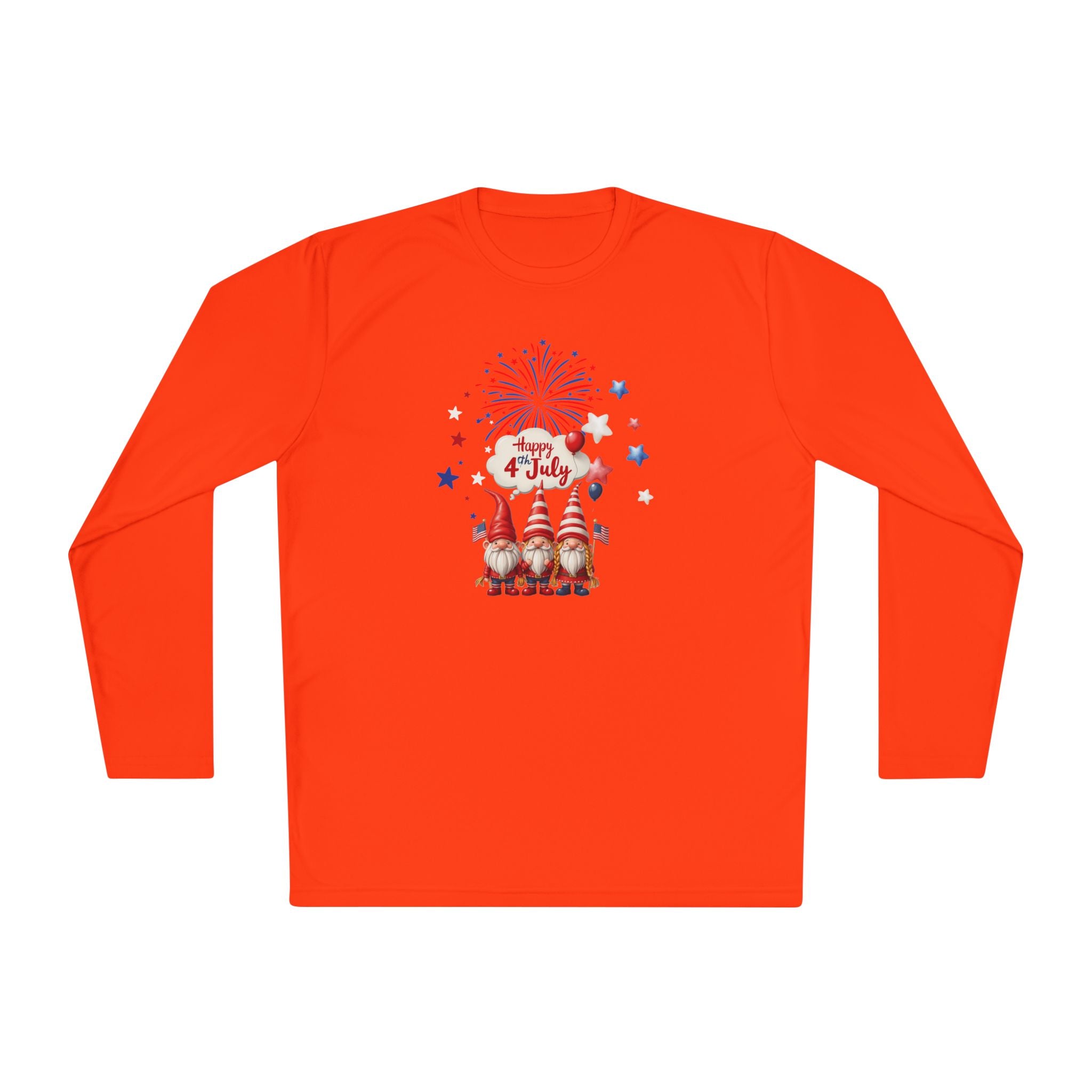 Gnome July 4th  Long Sleeve Tee