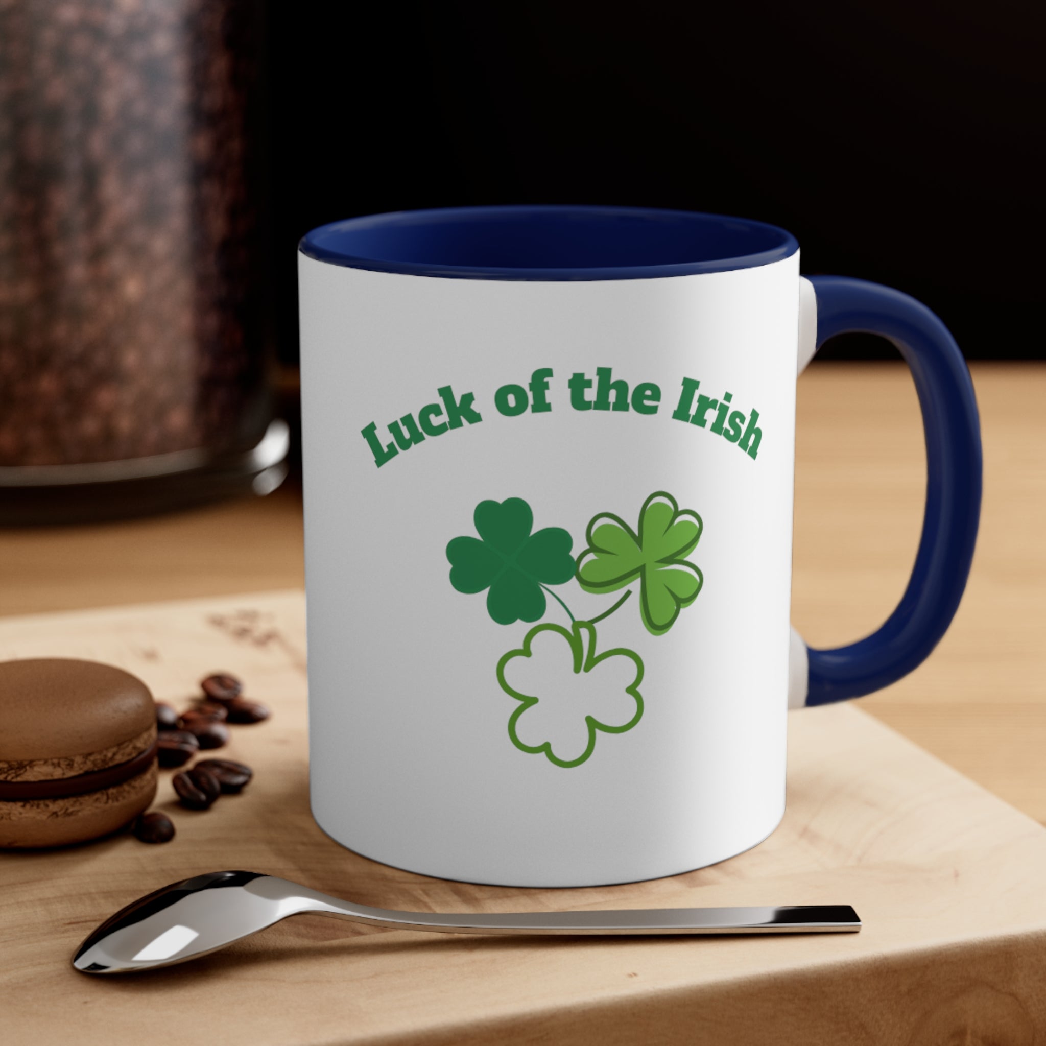 Luck Of The Irish Accent Coffee Mug, 11oz