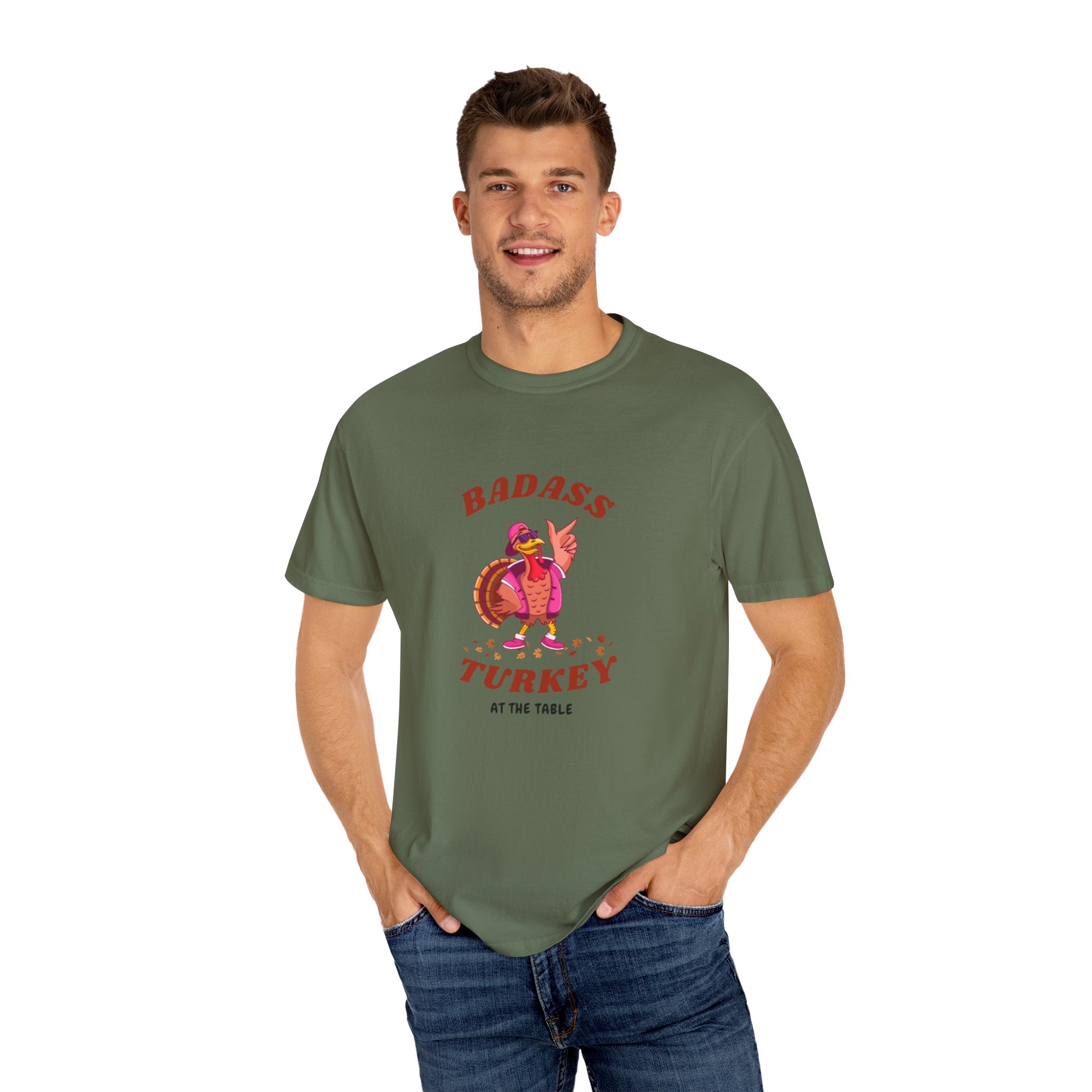 Badass Turkey Unisex Garment-Dyed T-shirt