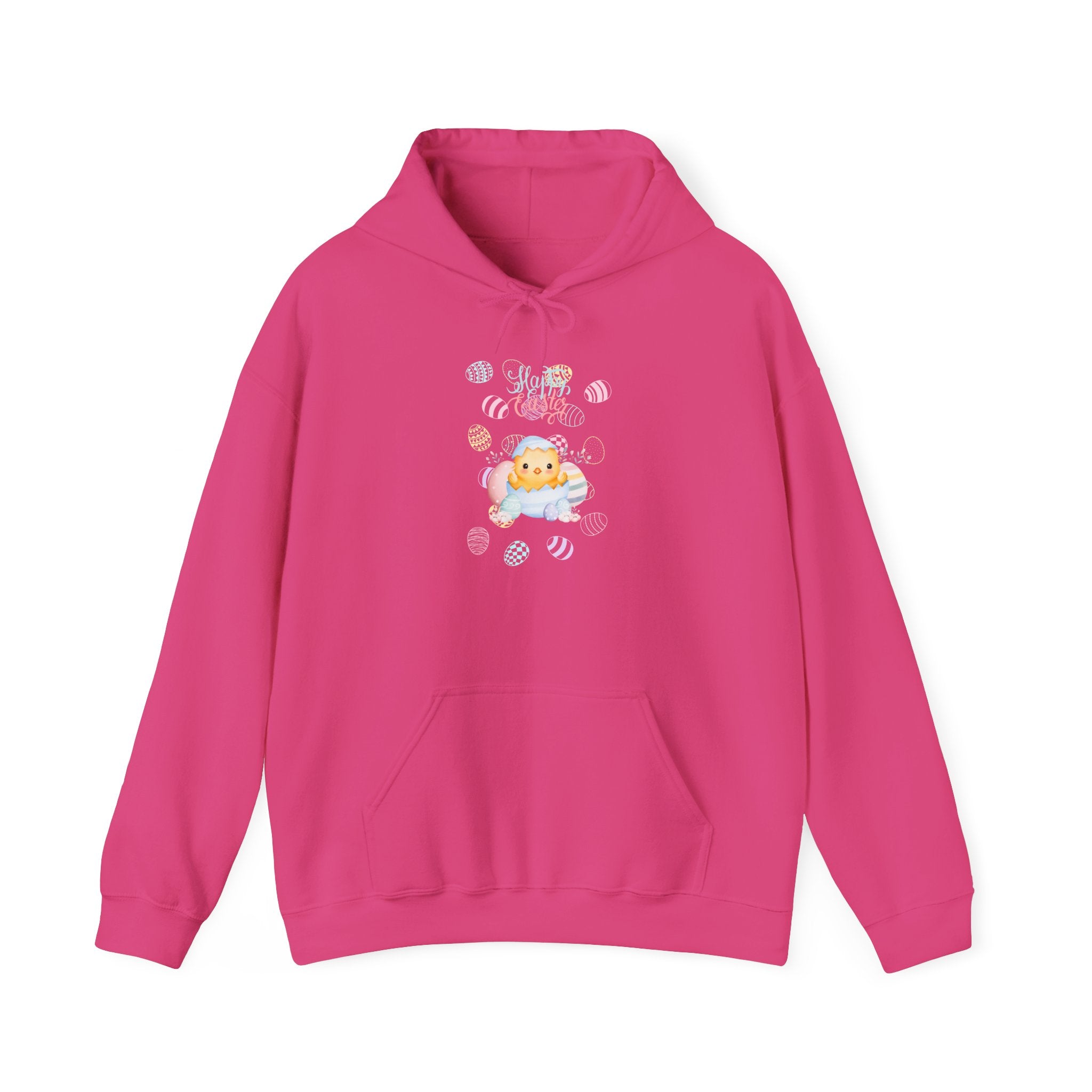 Chick Happy Easter Hooded Sweatshirt