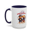 Happy 4th of July Teddy Bear Couple Coffee Mug
