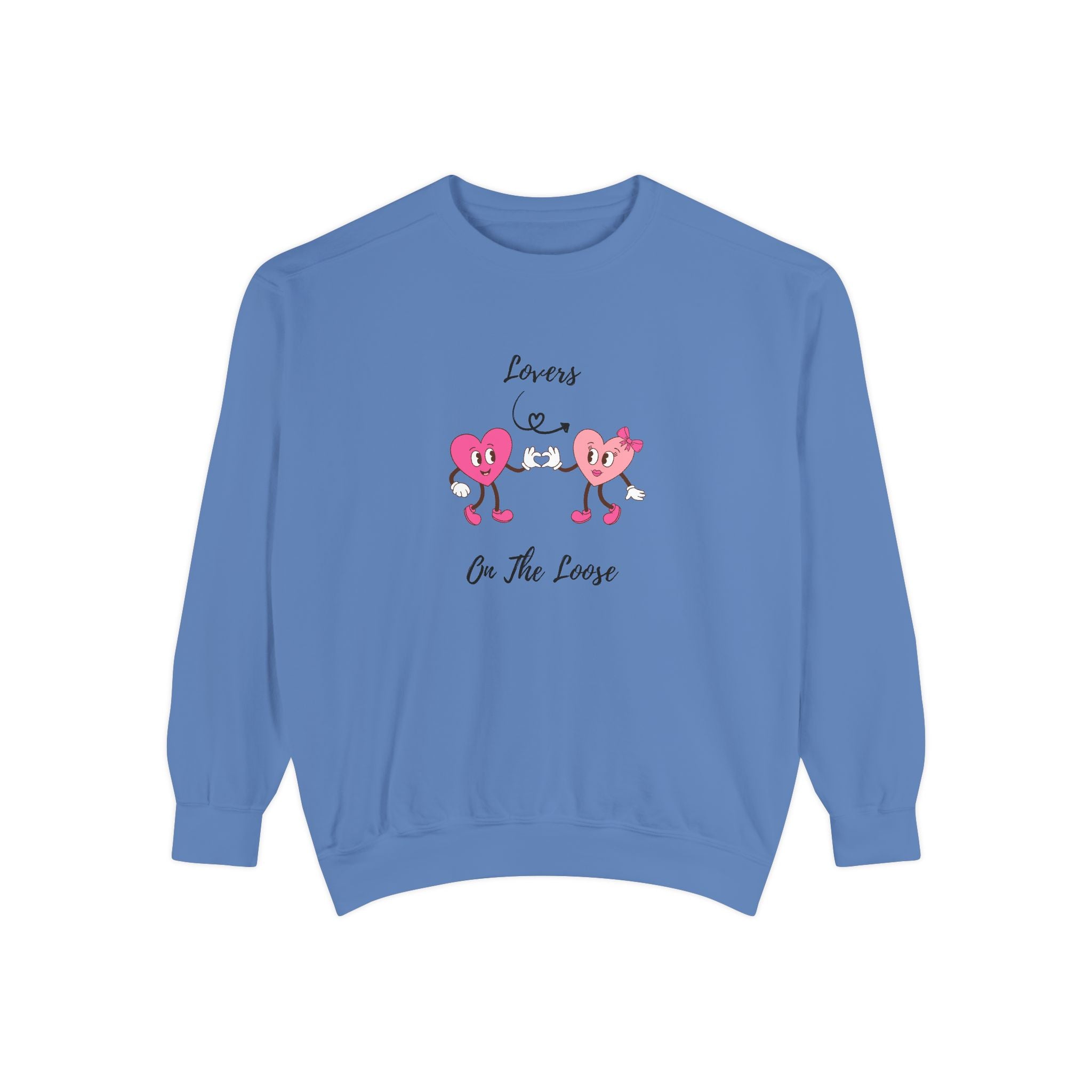 Lovers On The Loose Unisex Garment-Dyed Sweatshirt