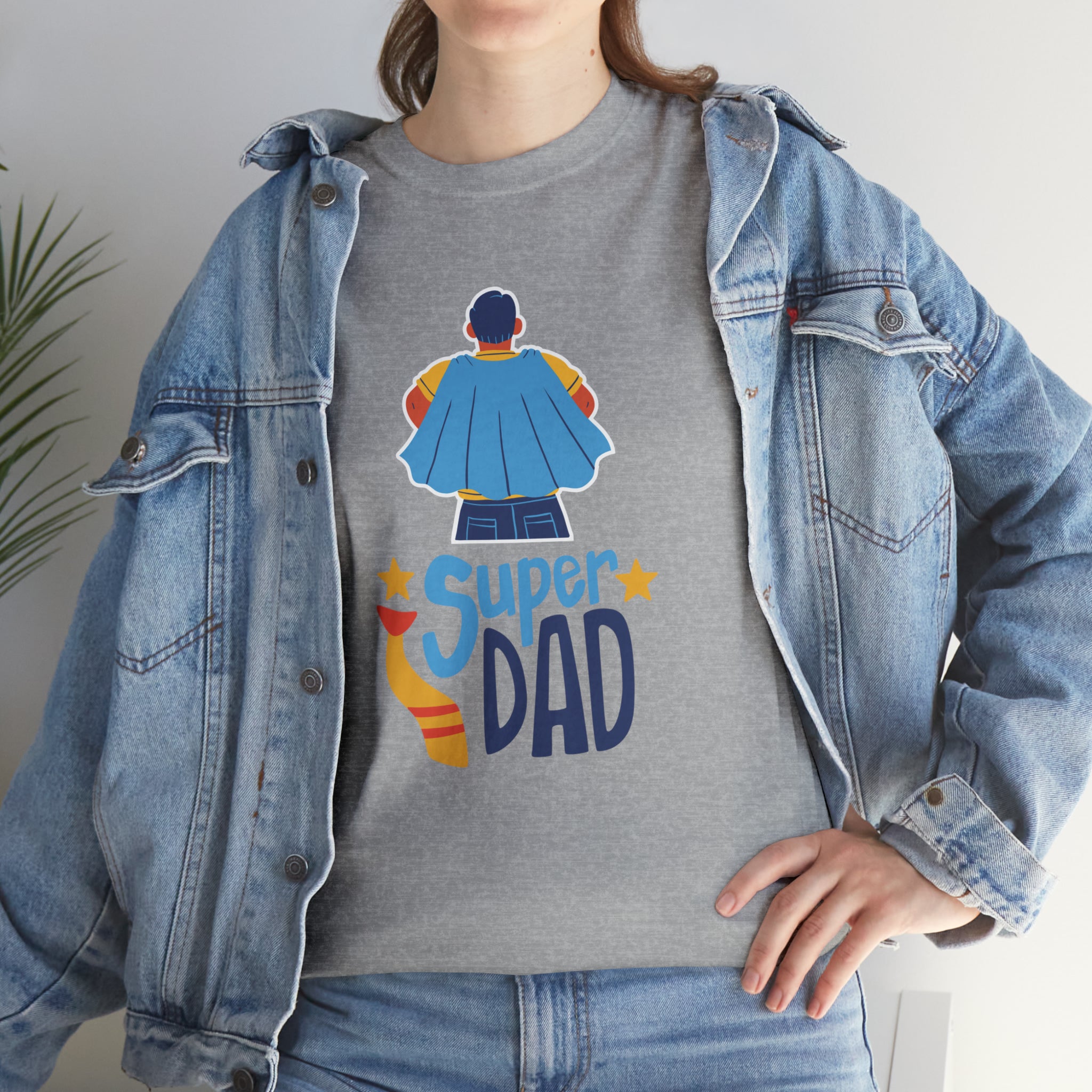 Super Dad Unisex Heavy Cotton Tee