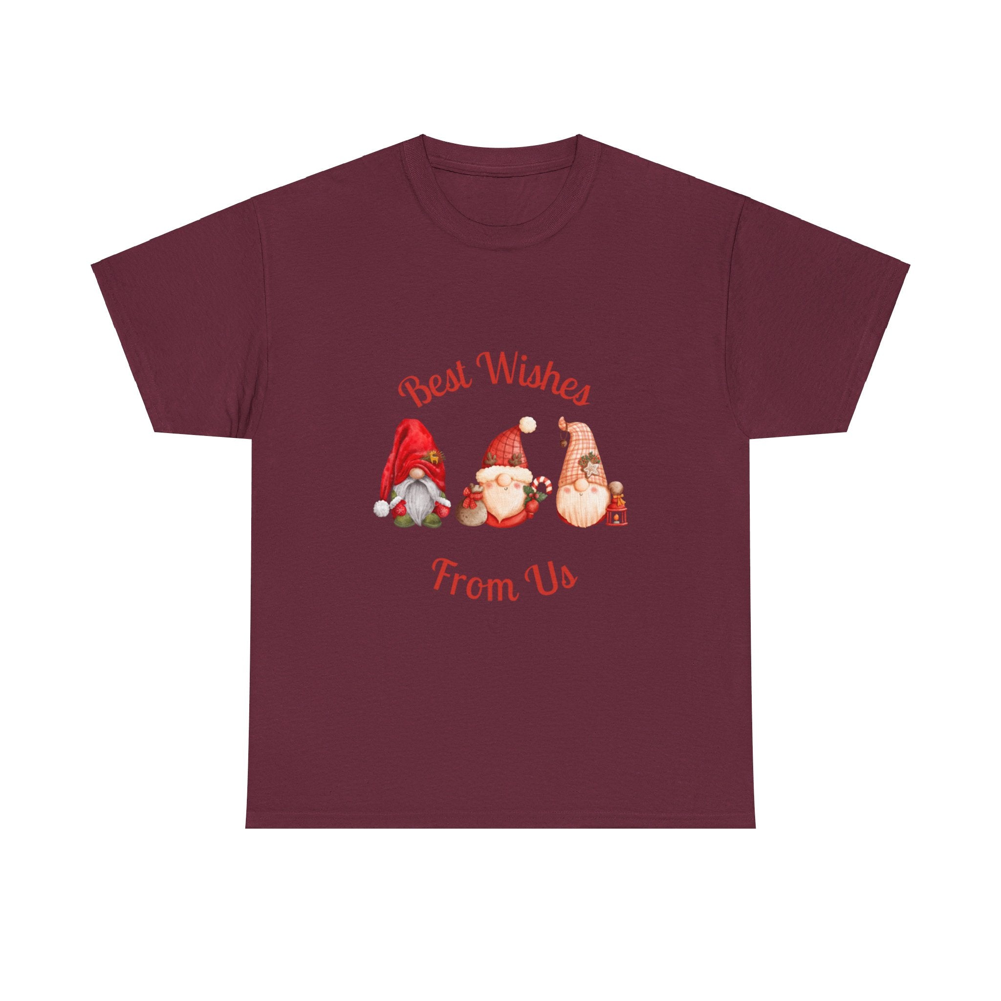 Gnome Best Wishes Unisex Heavy Cotton Tee
